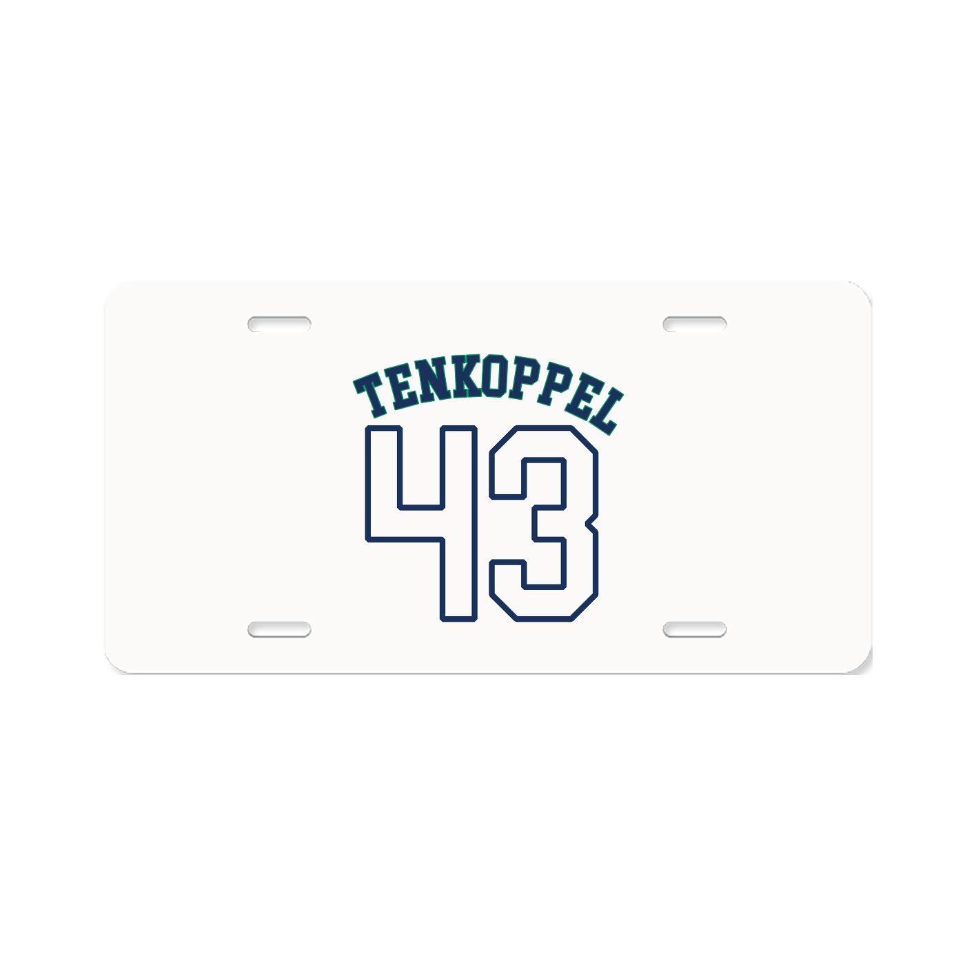 License Plate — Shirsey Arch in Classic