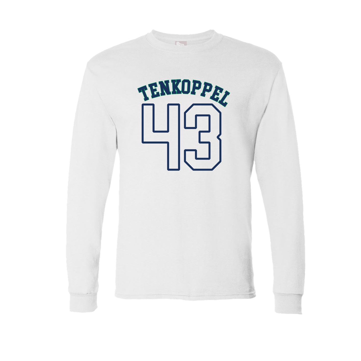 Long Sleeve Tee — Shirsey Arch in White
