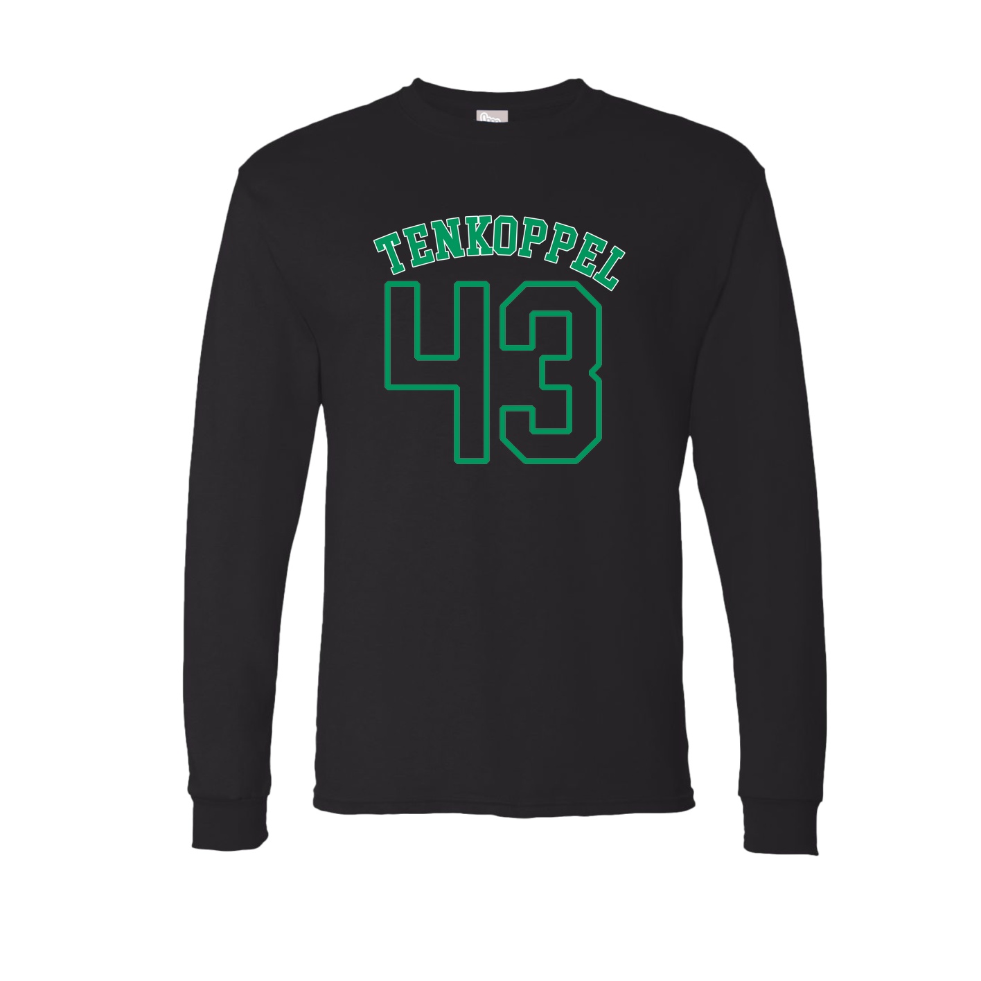Long Sleeve Tee — Shirsey Arch in Black