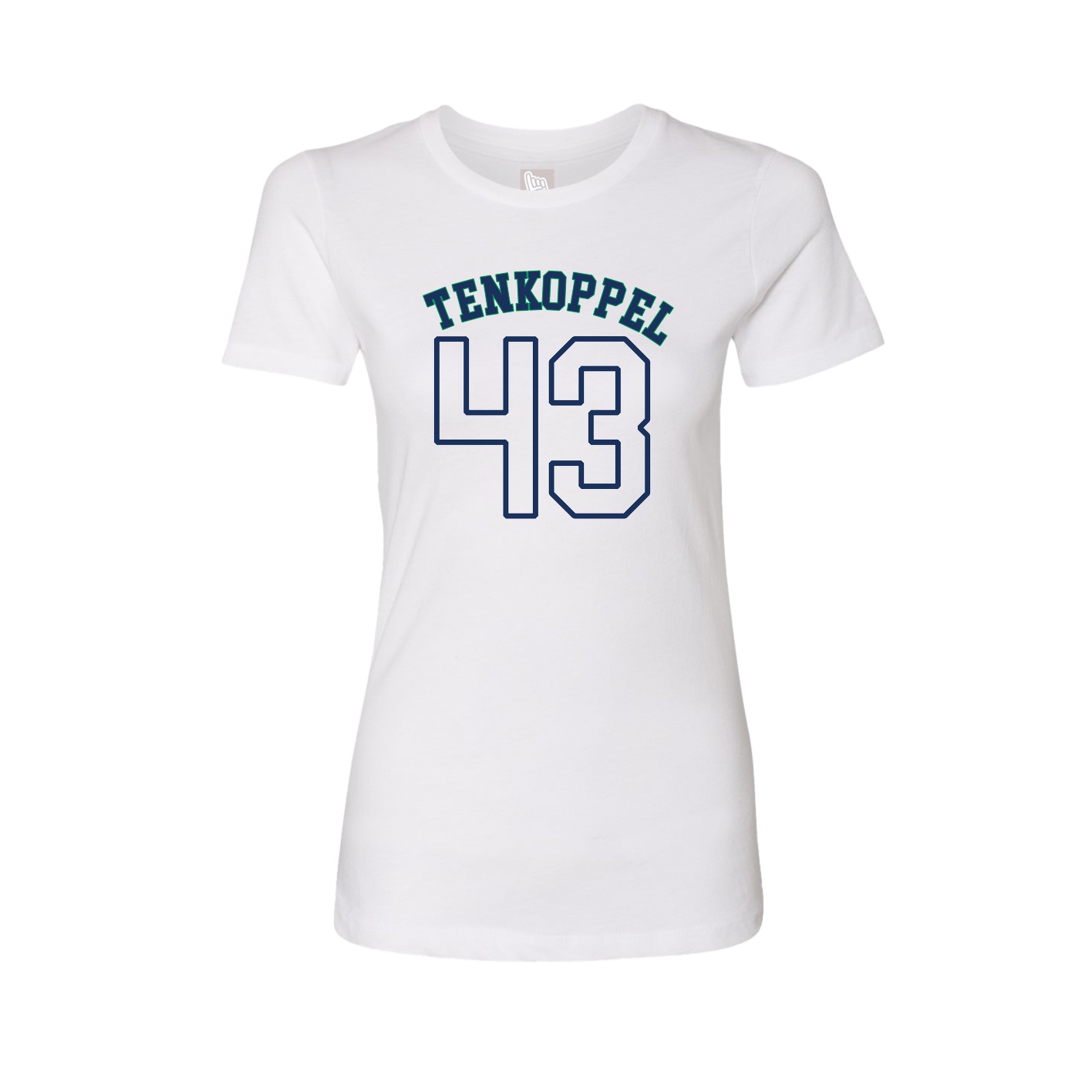 Womens Tee — Shirsey Arch in White