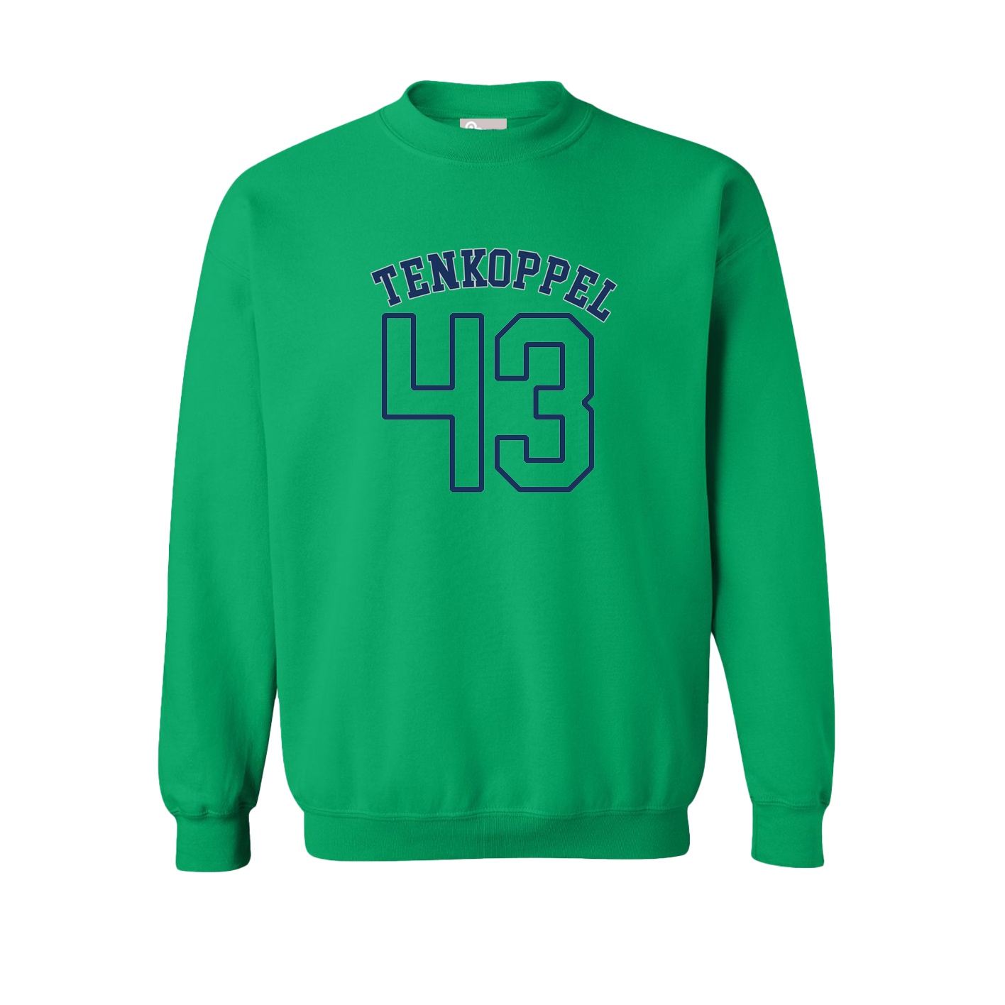 Fleece Crew — Shirsey Arch in Green