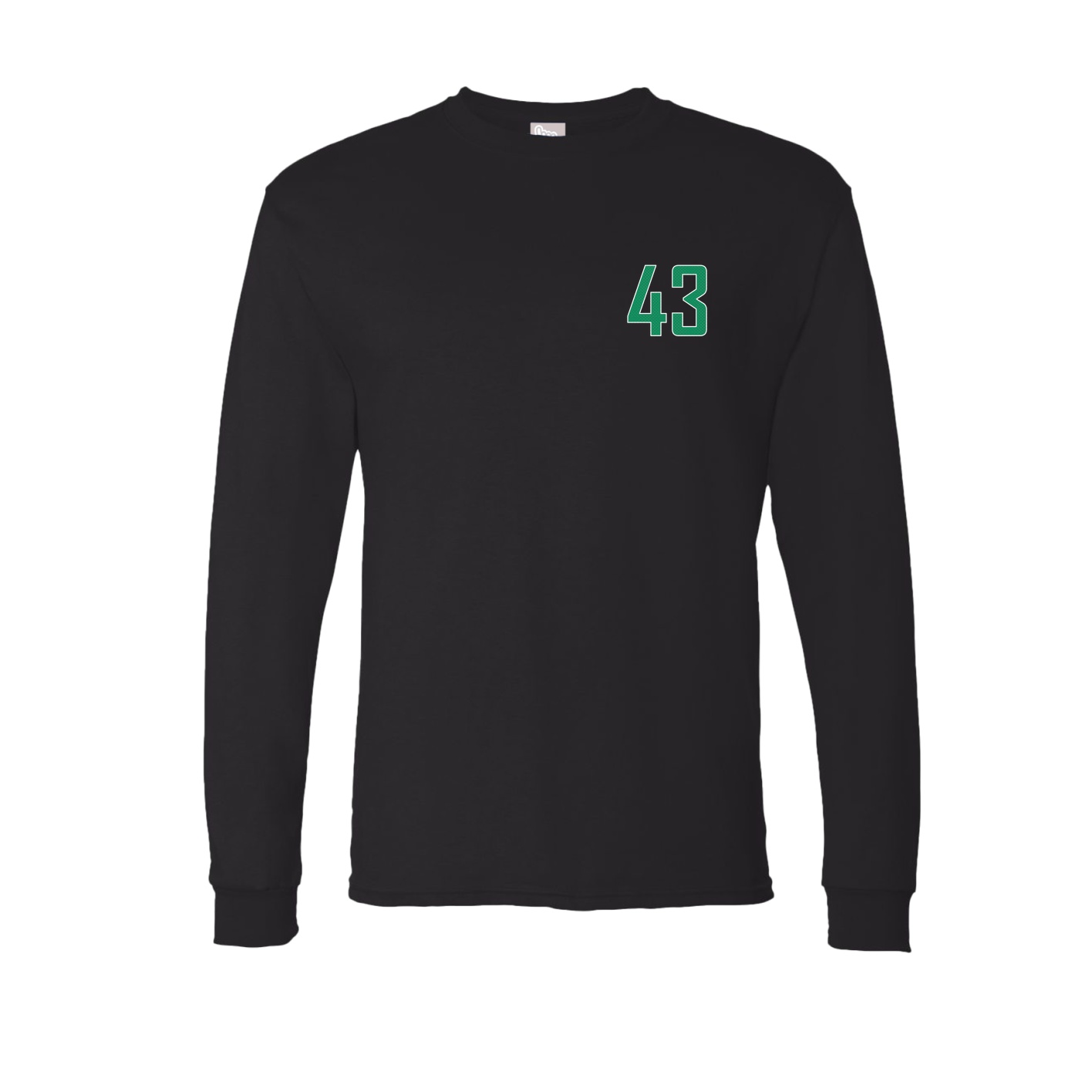Long Sleeve Tee — Front Shirsy in Black