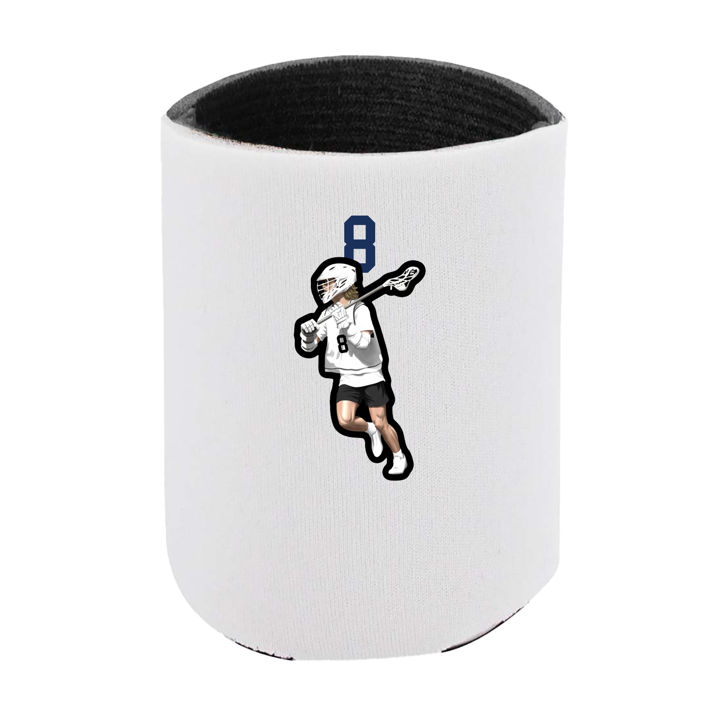 Can Holder — Number Top in White