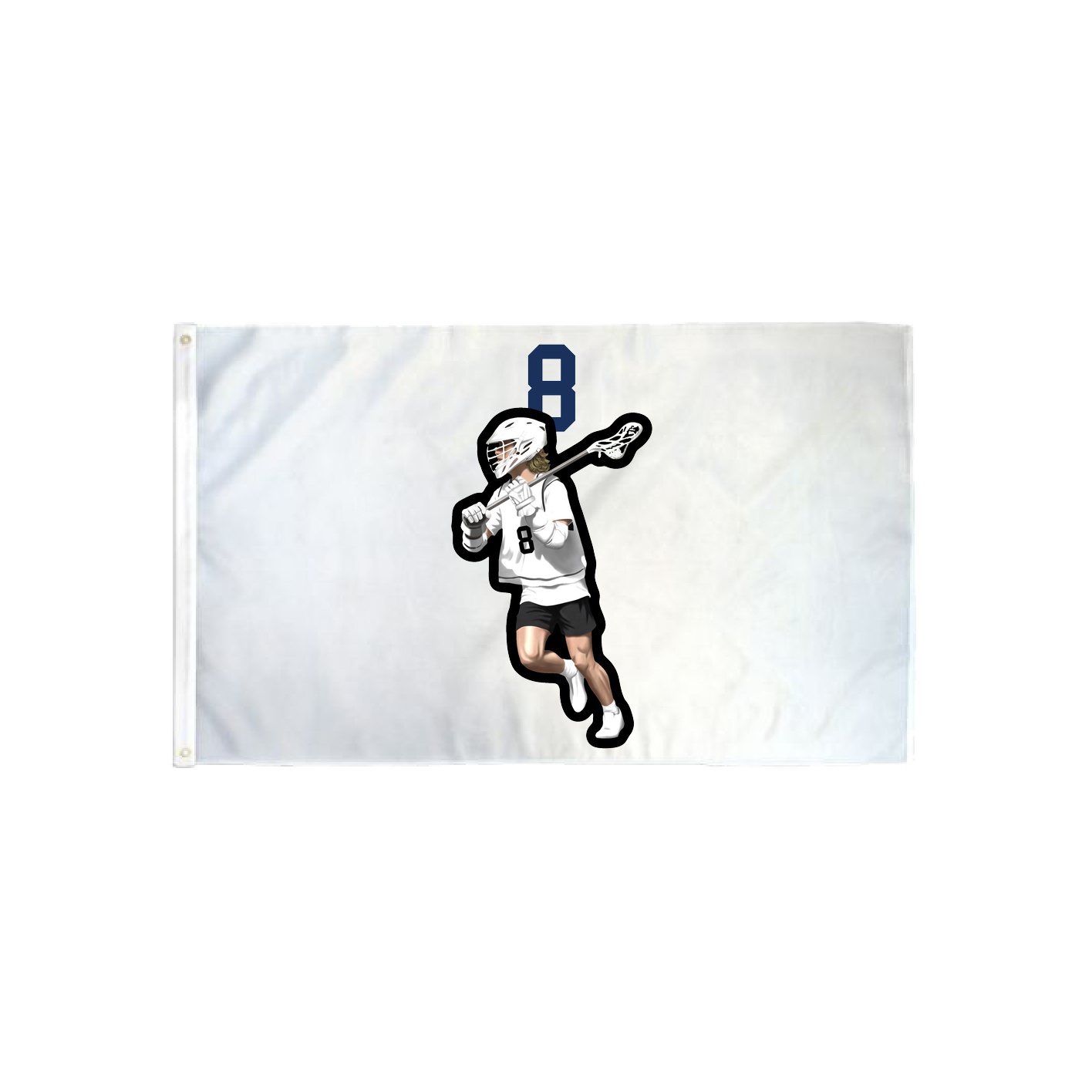3x5 Flag — Number Top in Classic