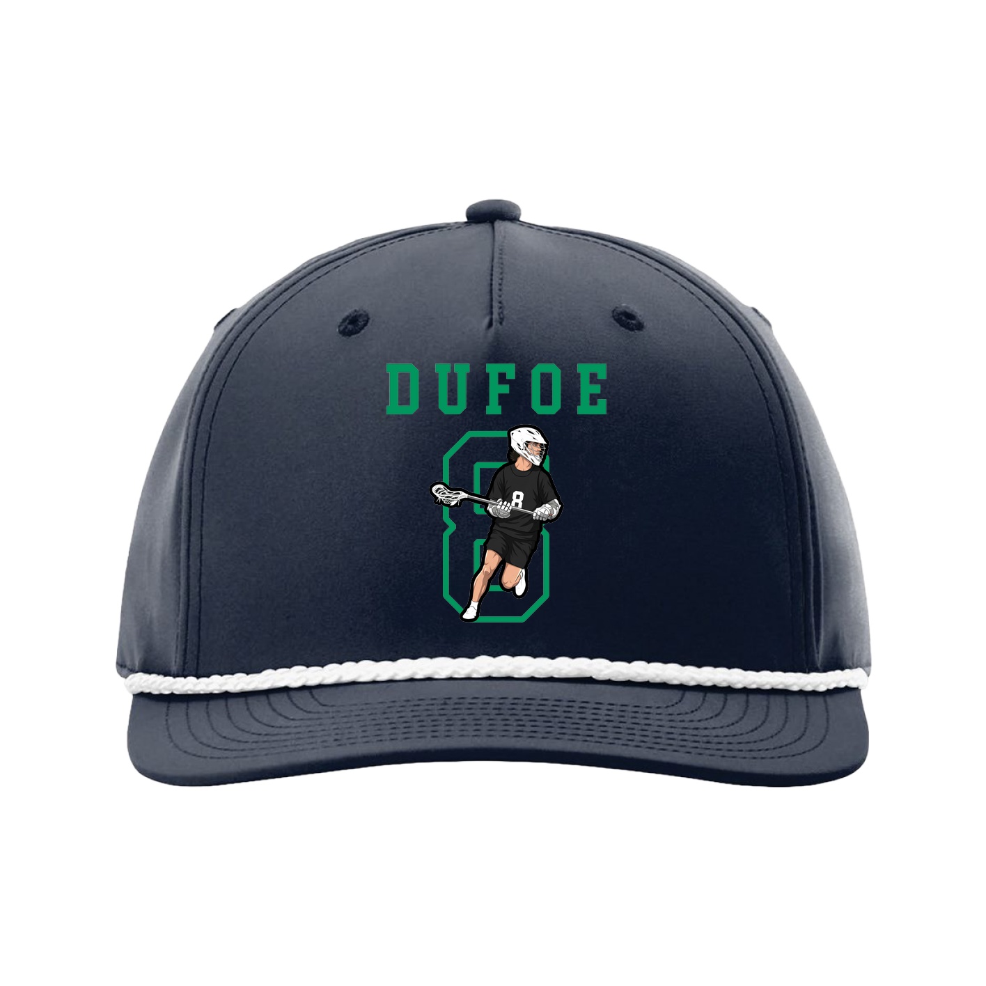 Five-Panel Classic Rope Cap — Shirsey in Navy