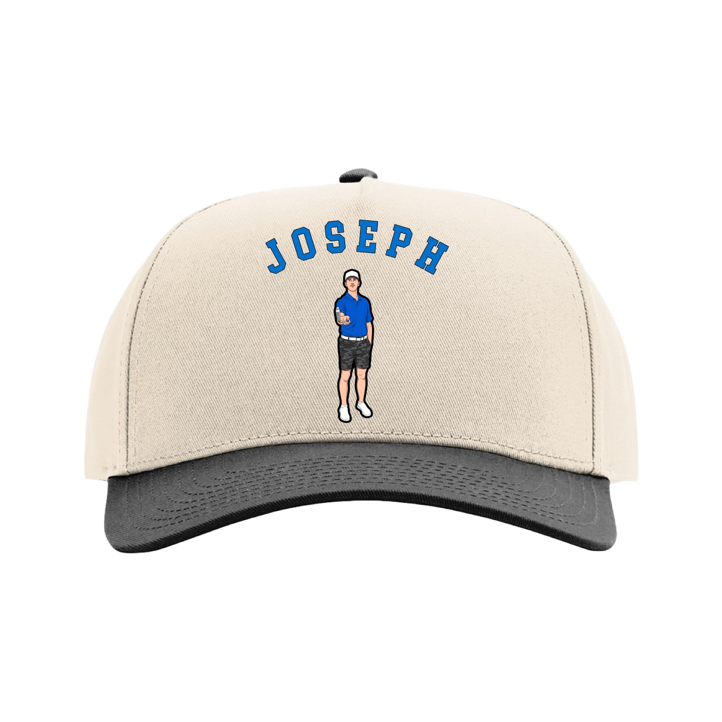 Full Fabric Five-Panel Champ Cap