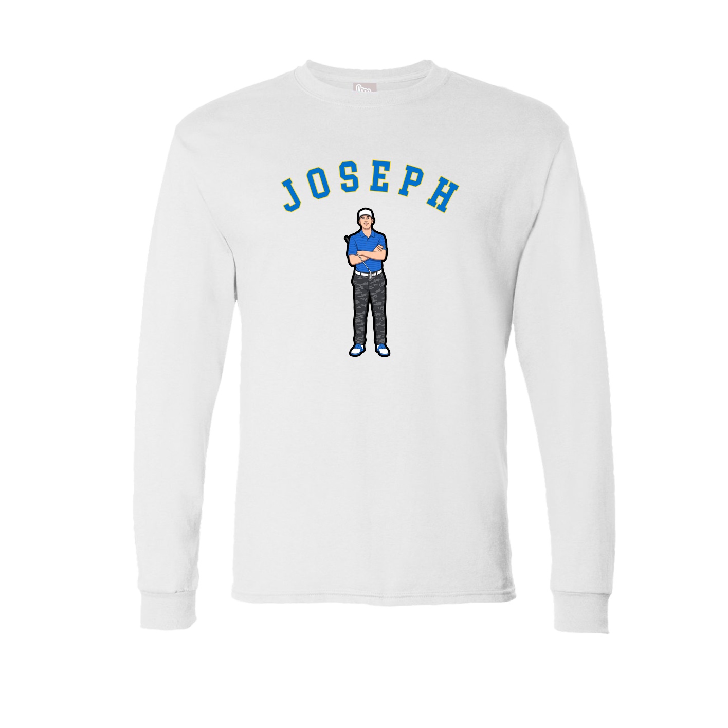Long Sleeve Tee — Shirsey Arch in White