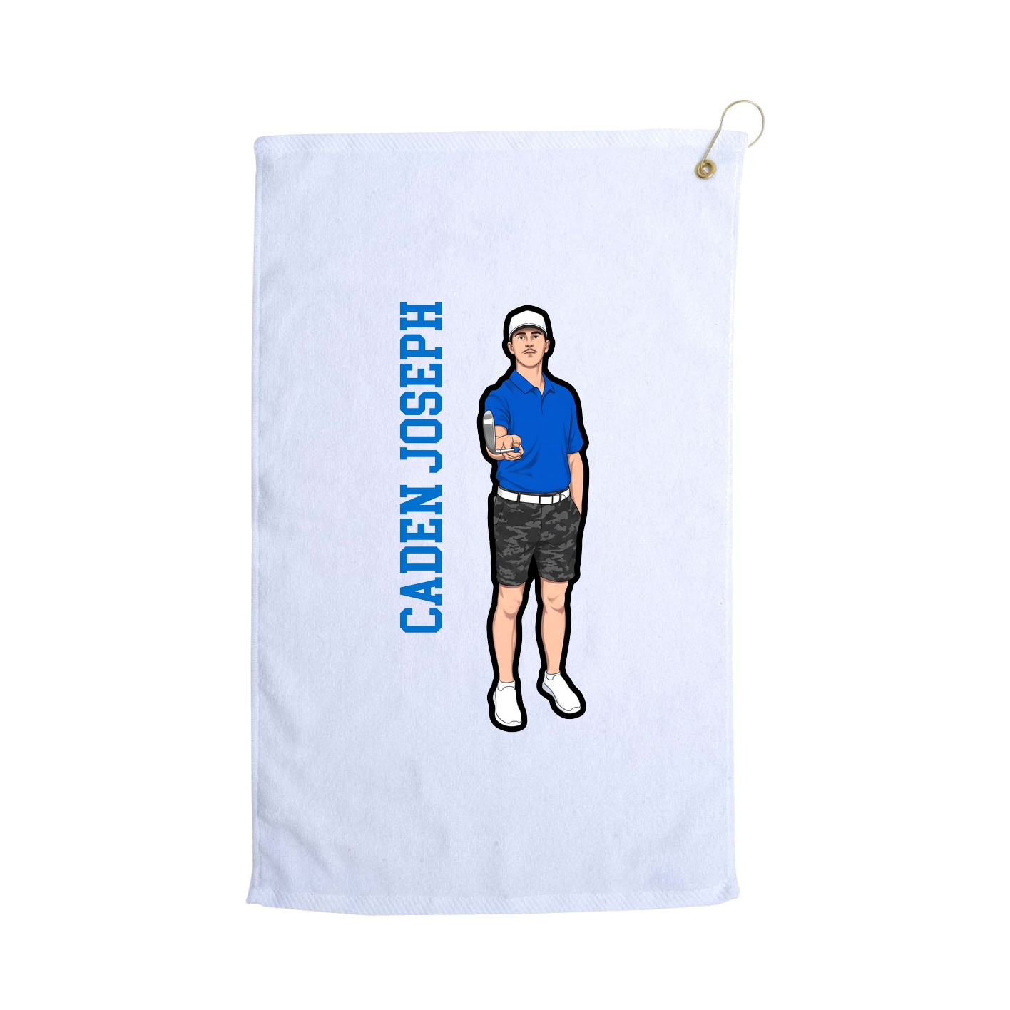 Terry Velour Golf Towel