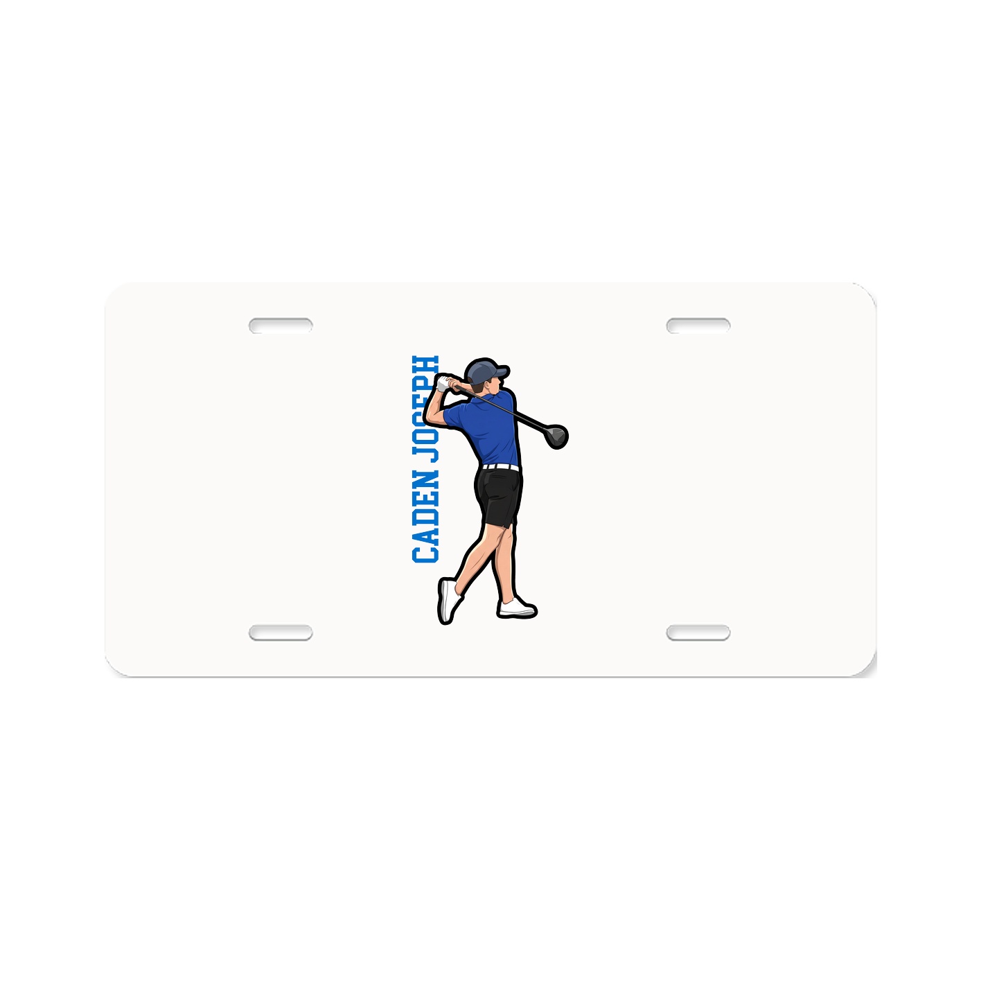 Aluminum License Plate