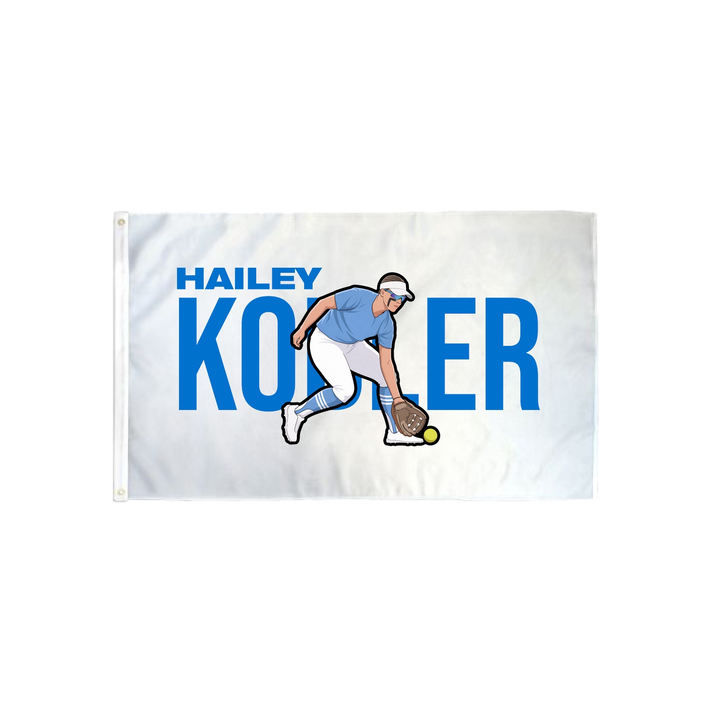 3x5 Flag — Player Name in Classic