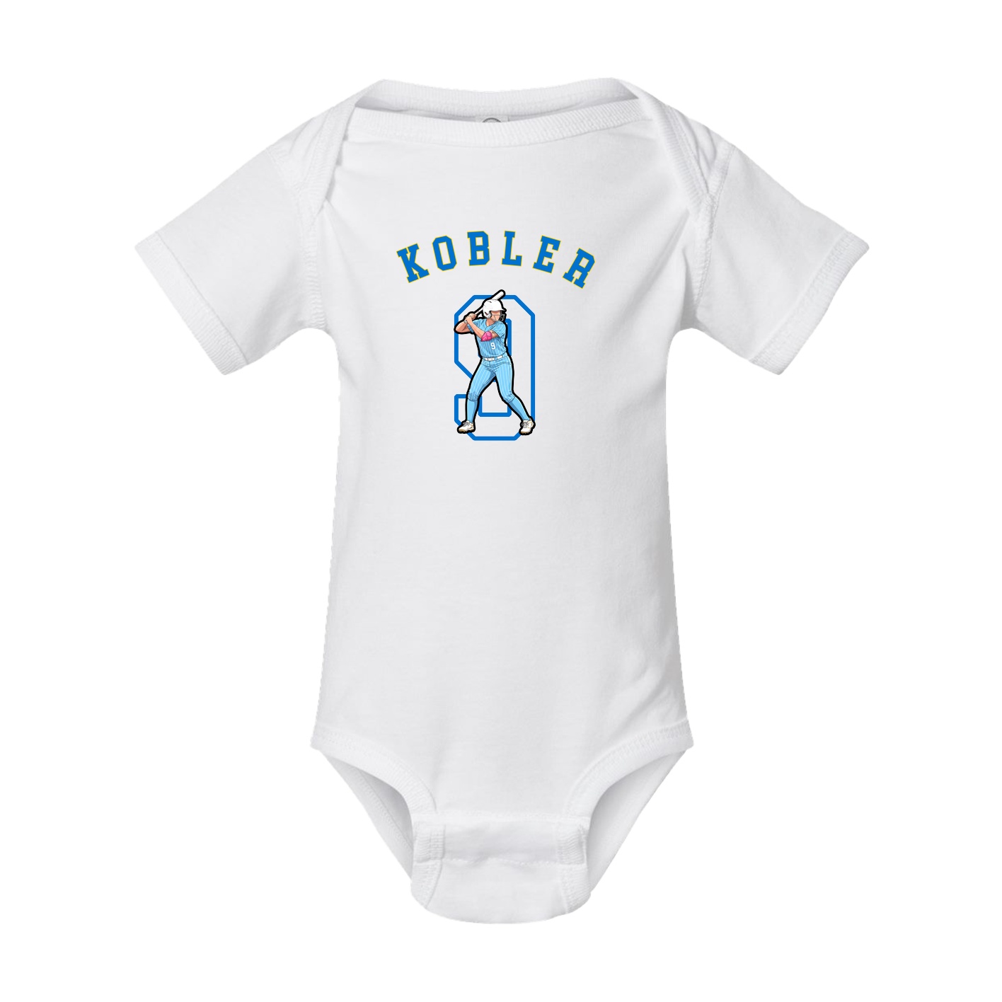 Baby Onesie — Shirsey Arch in White