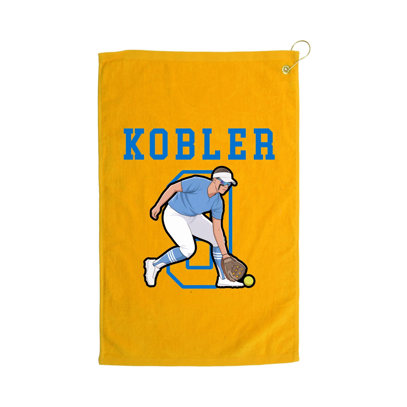 Golf Towel — Shirsey in Gold