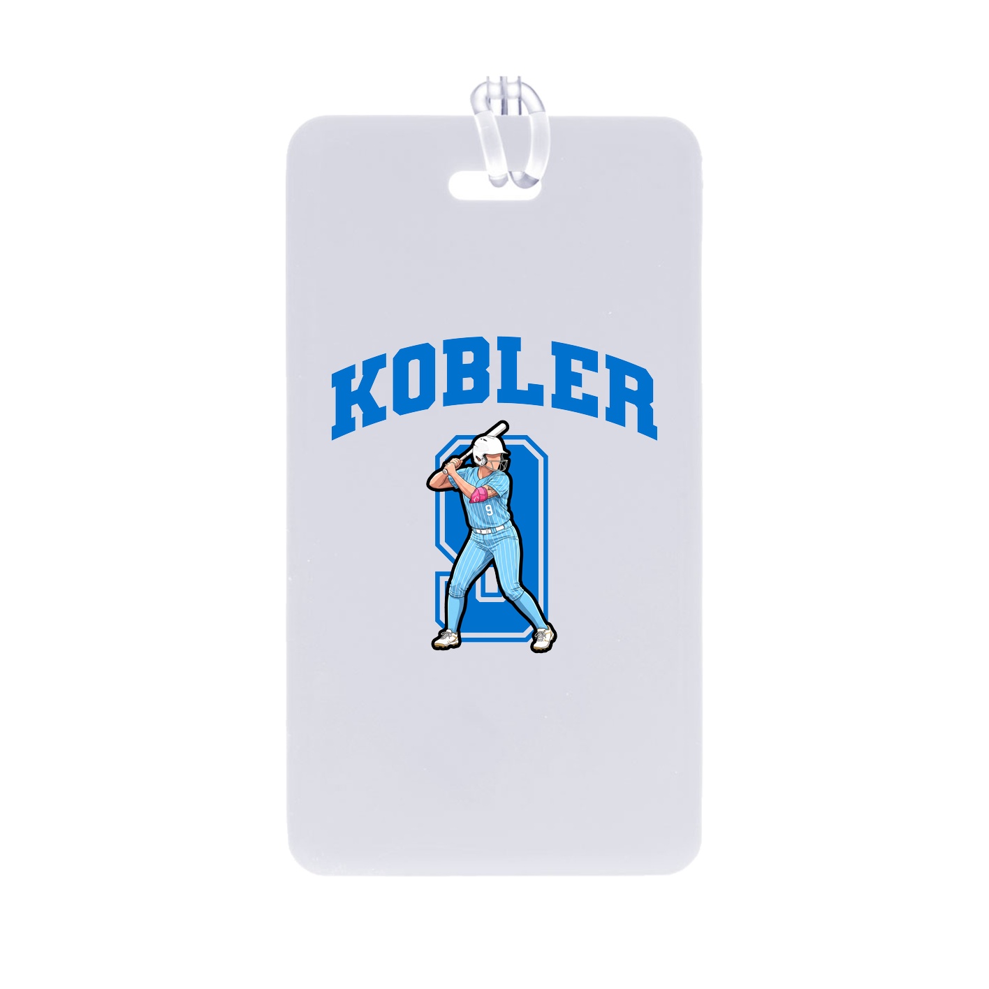 Bag Tag — Number in Classic