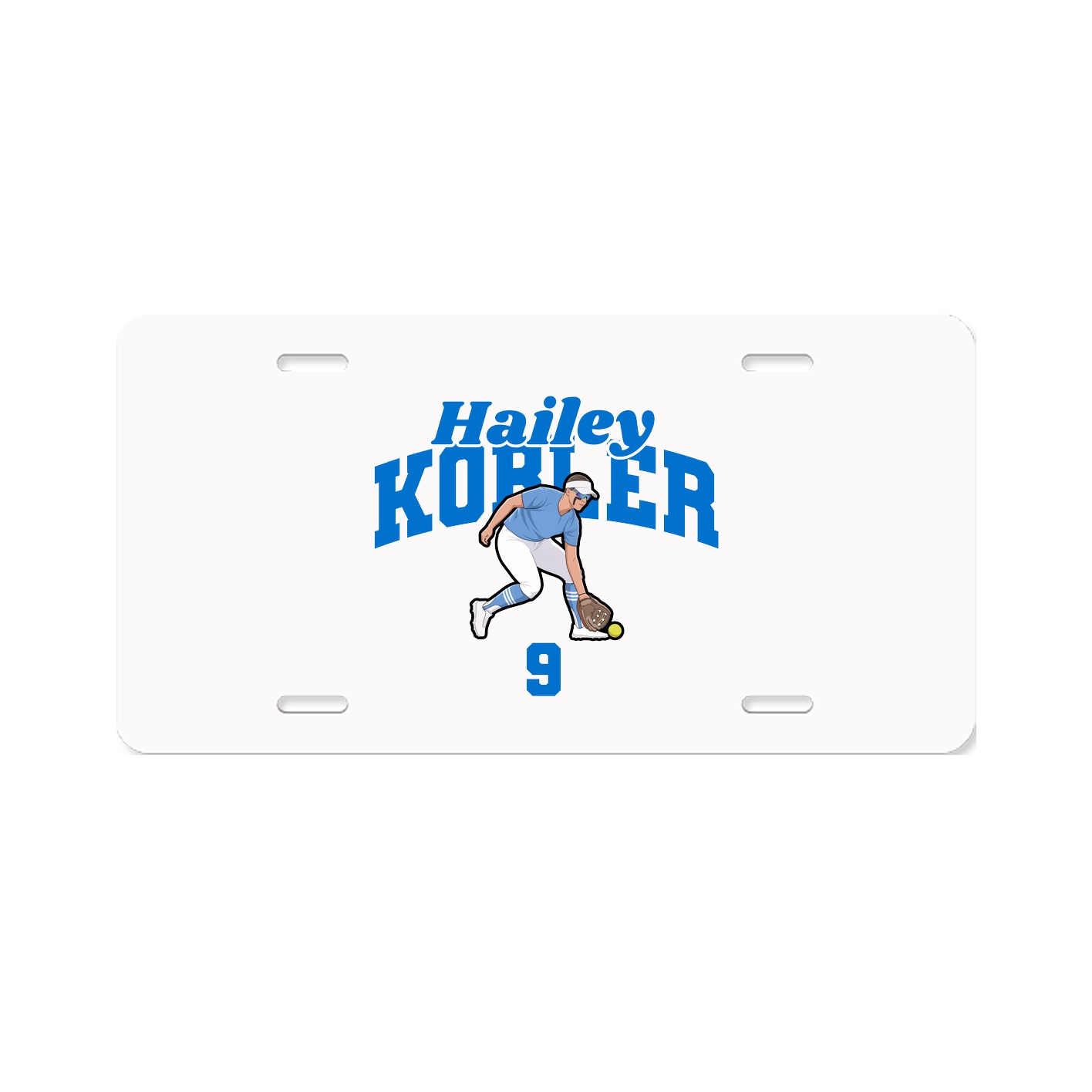 License Plate — Signature Arch in Classic