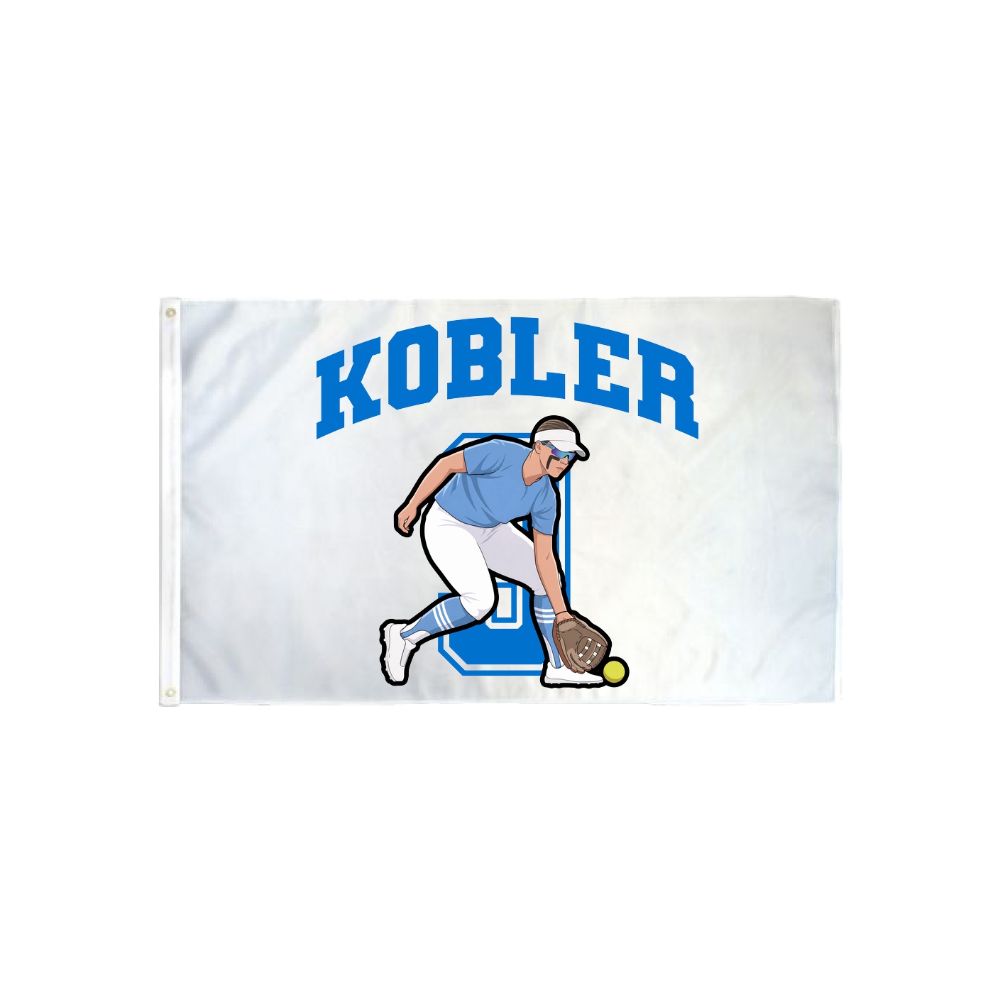 3x5 Flag — Number in Classic