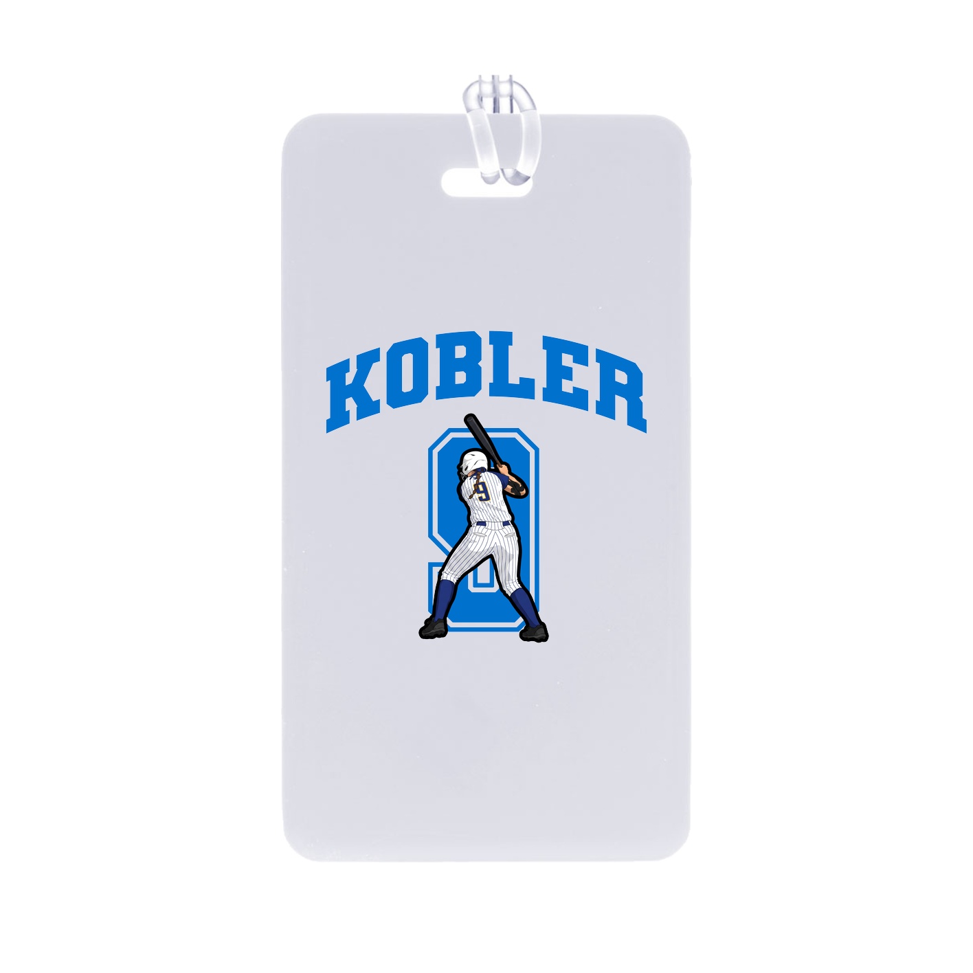 Bag Tag — Number in Classic