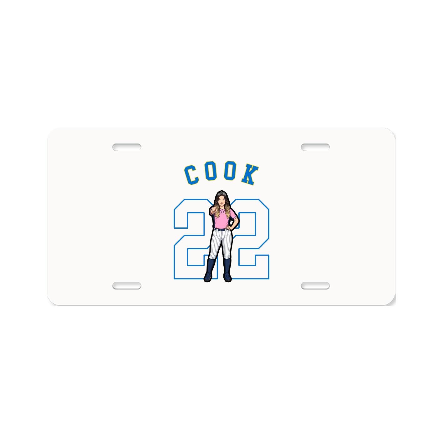 License Plate — Shirsey Arch in Classic