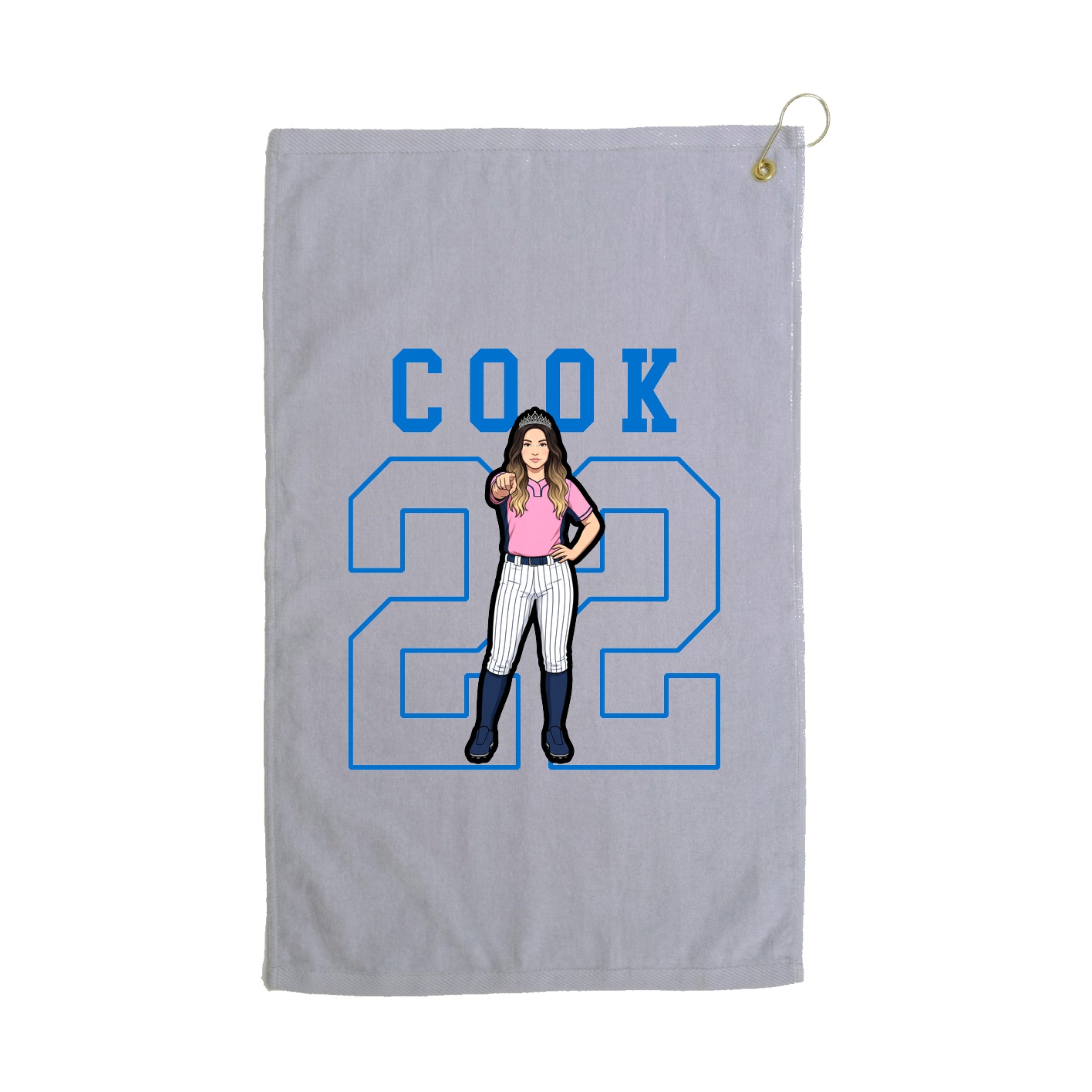 Terry Velour Golf Towel