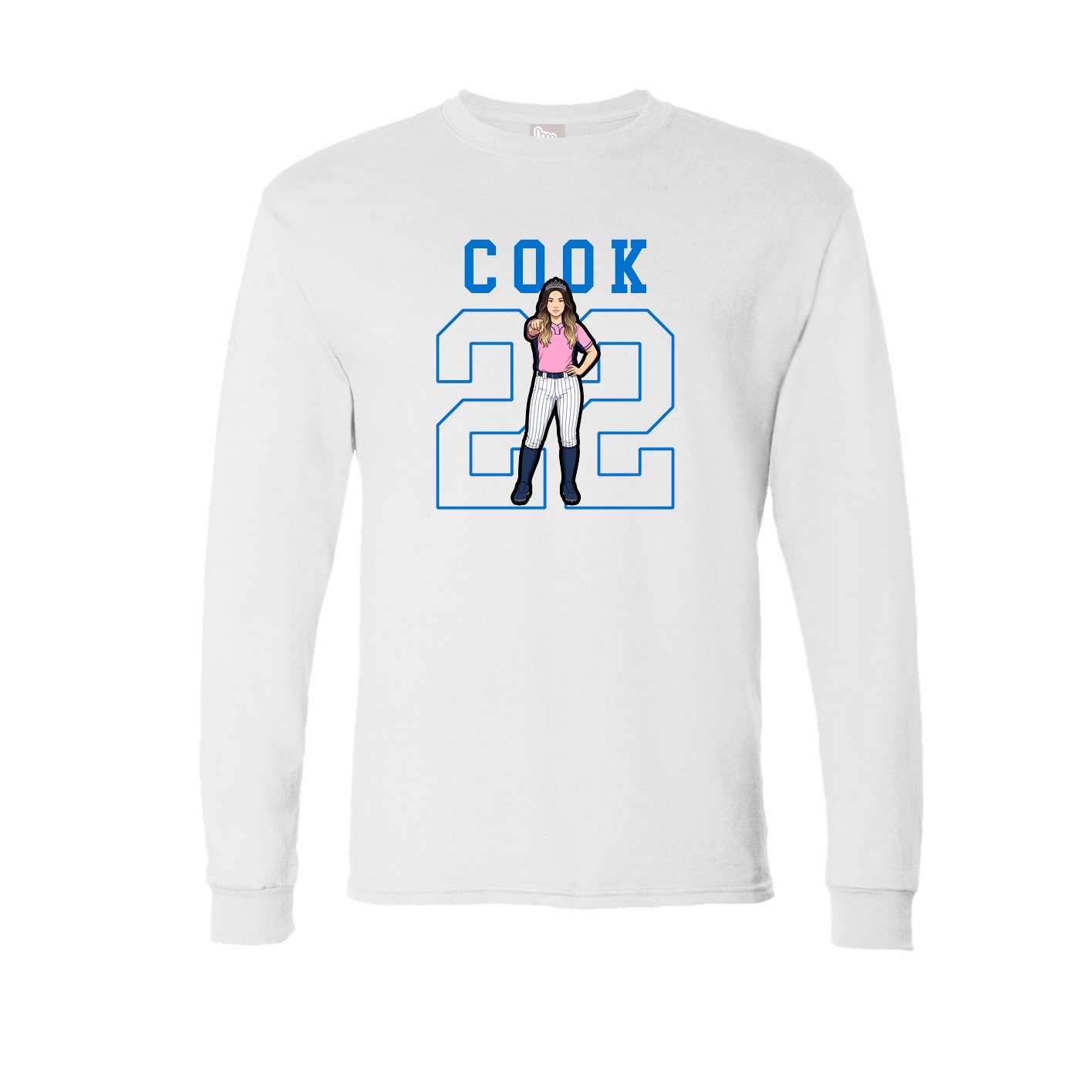 Long Sleeve Tee — Shirsey in White