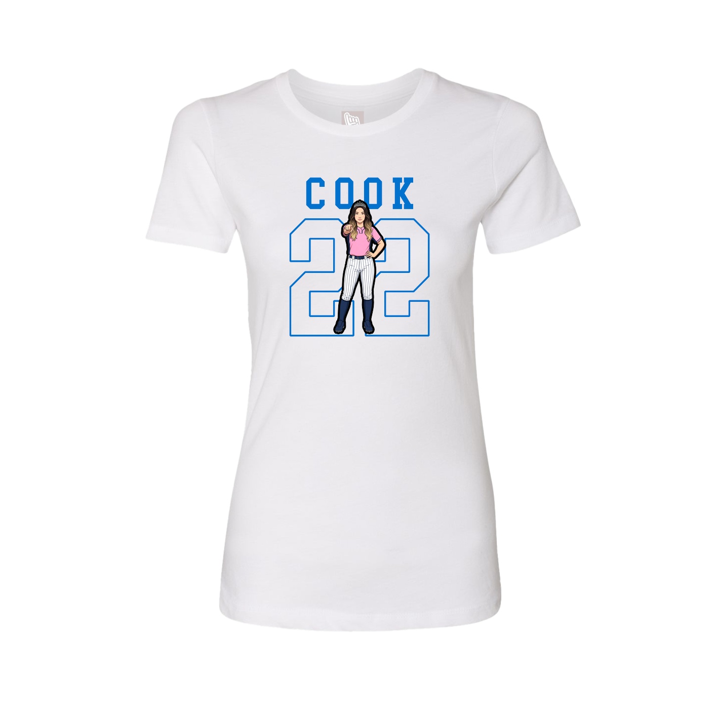 Fitted Women's Tee — Shirsey in White