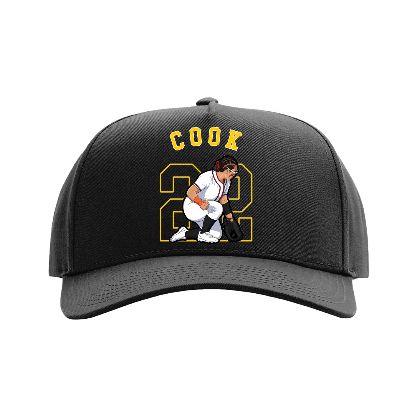 Full Fabric Five-Panel Champ Cap