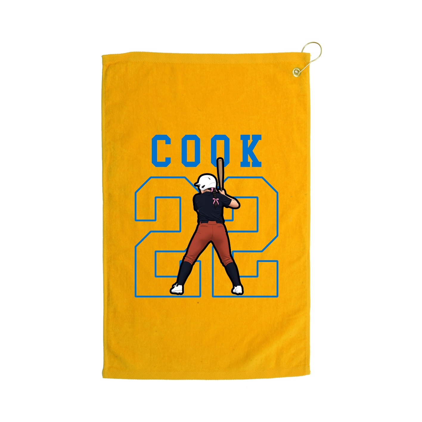 Golf Towel — Shirsey in Gold