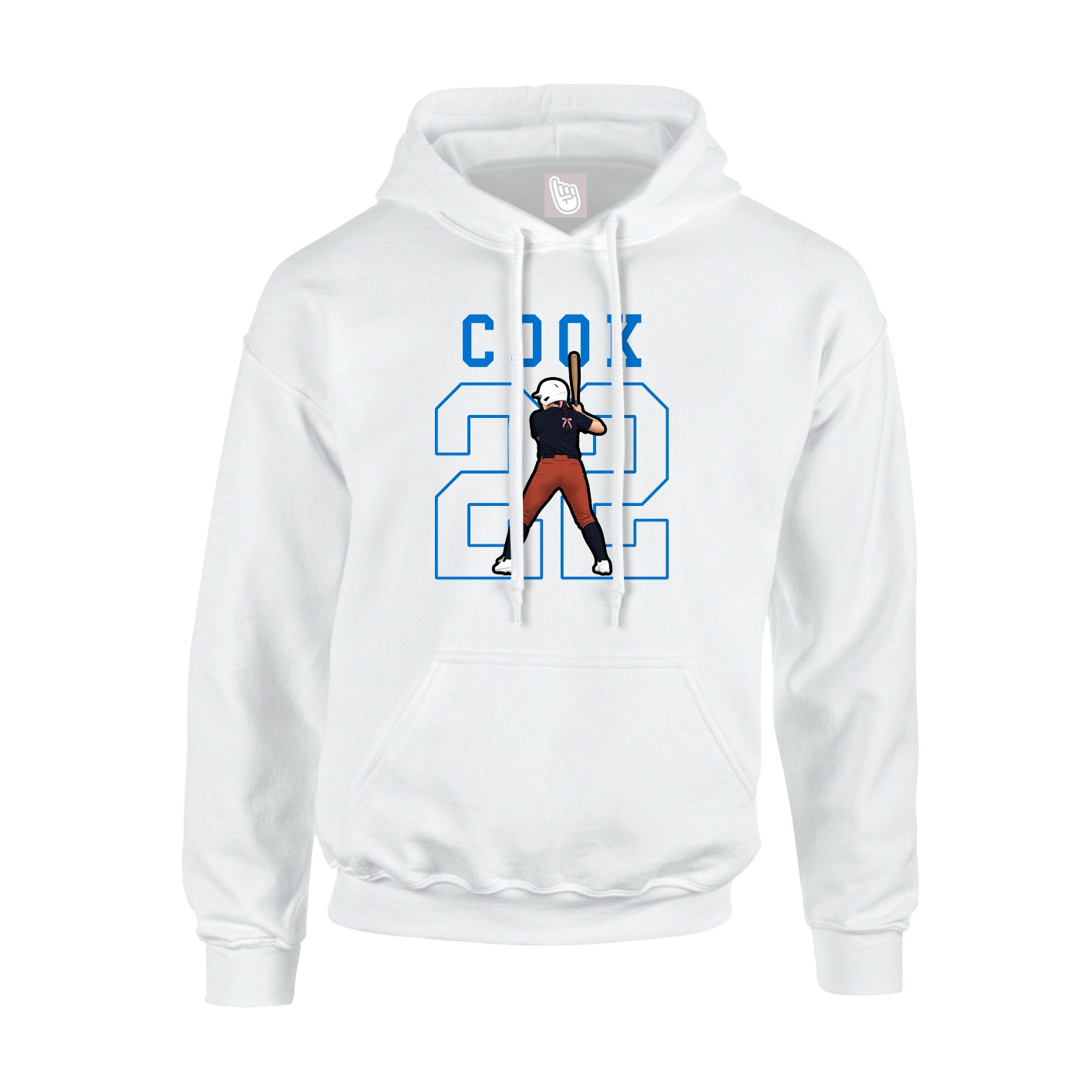 Youth Hoodie — Shirsey in White