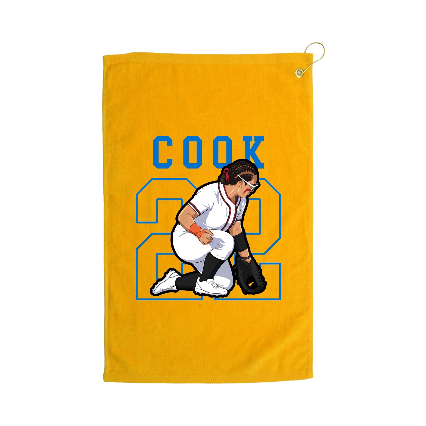 Golf Towel — Shirsey in Gold