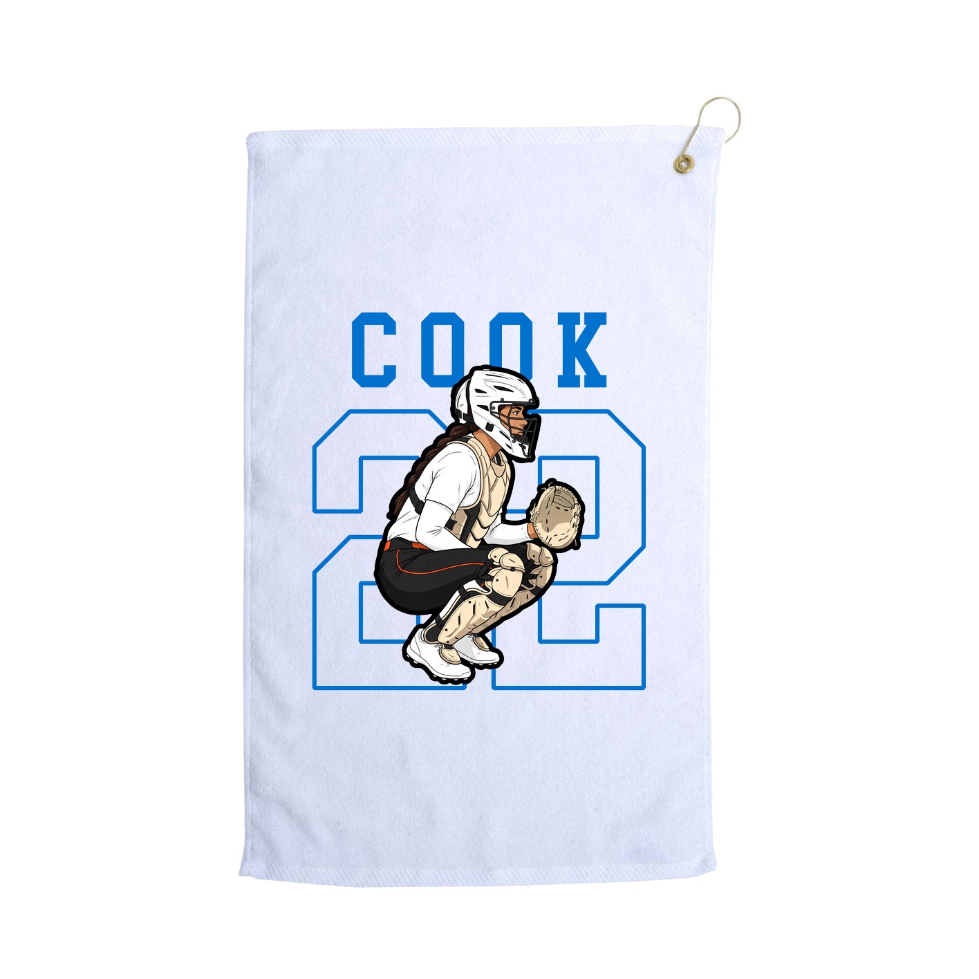 Golf Towel — Shirsey in White