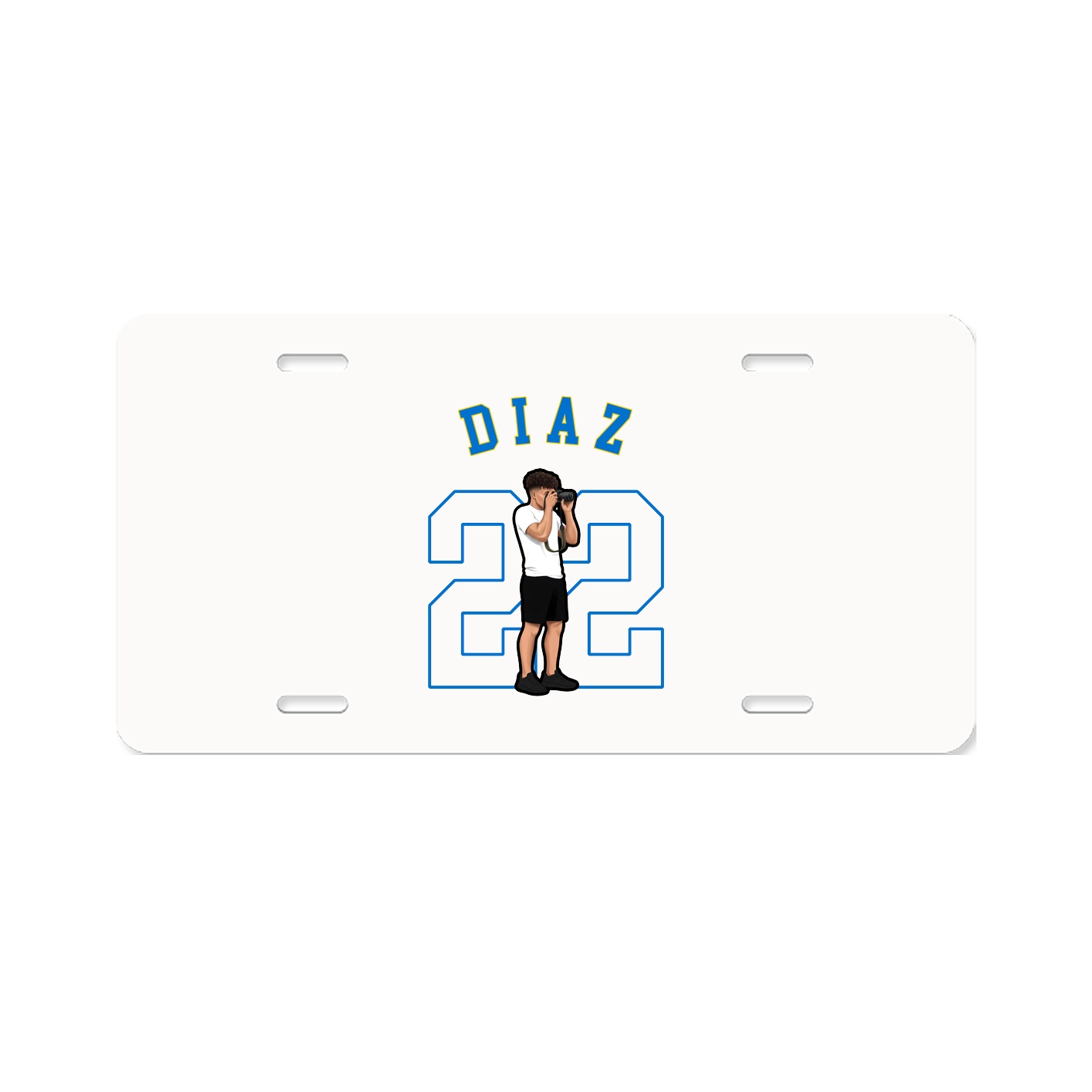 License Plate — Shirsey Arch in Classic