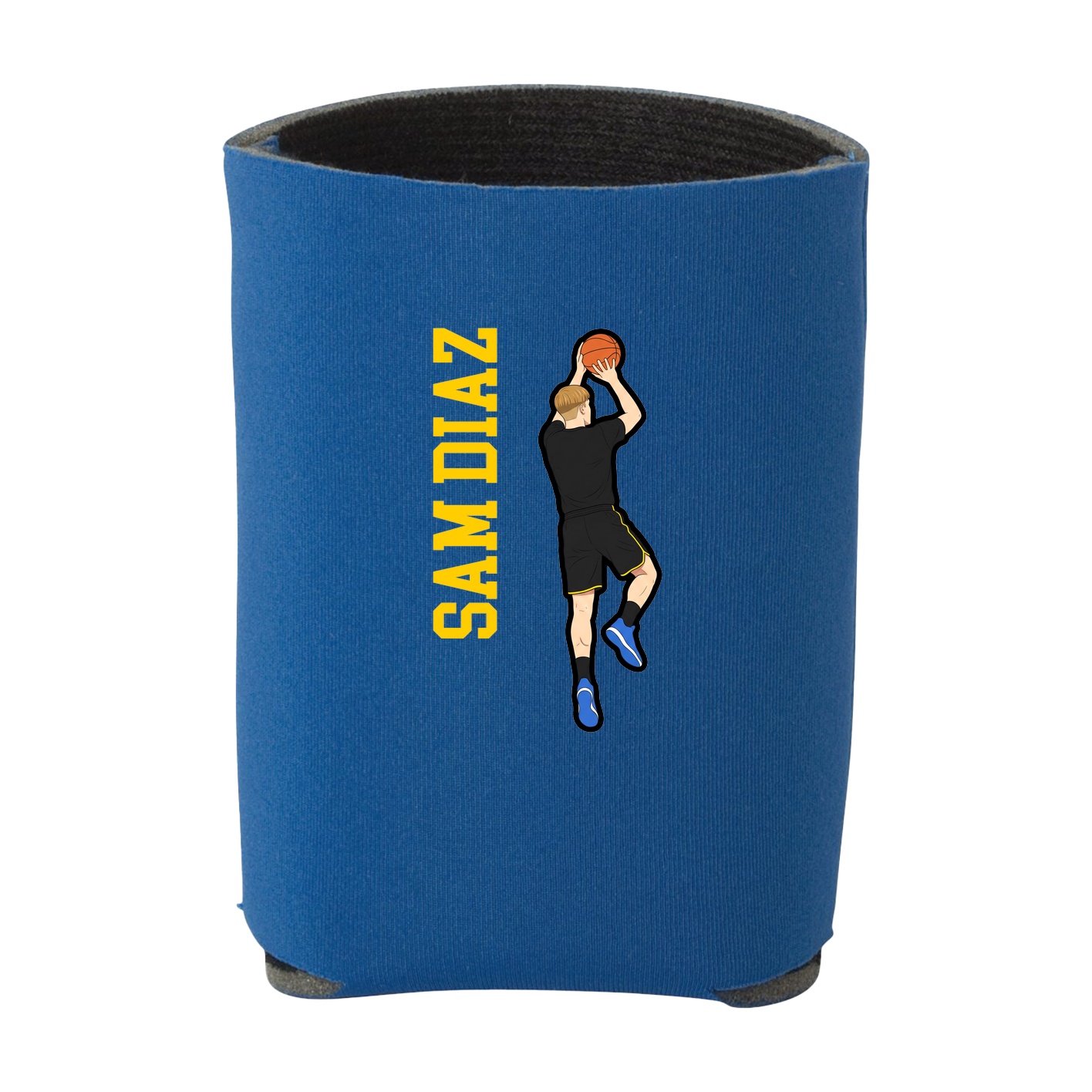 Can Holder — Name Vertical in Royal