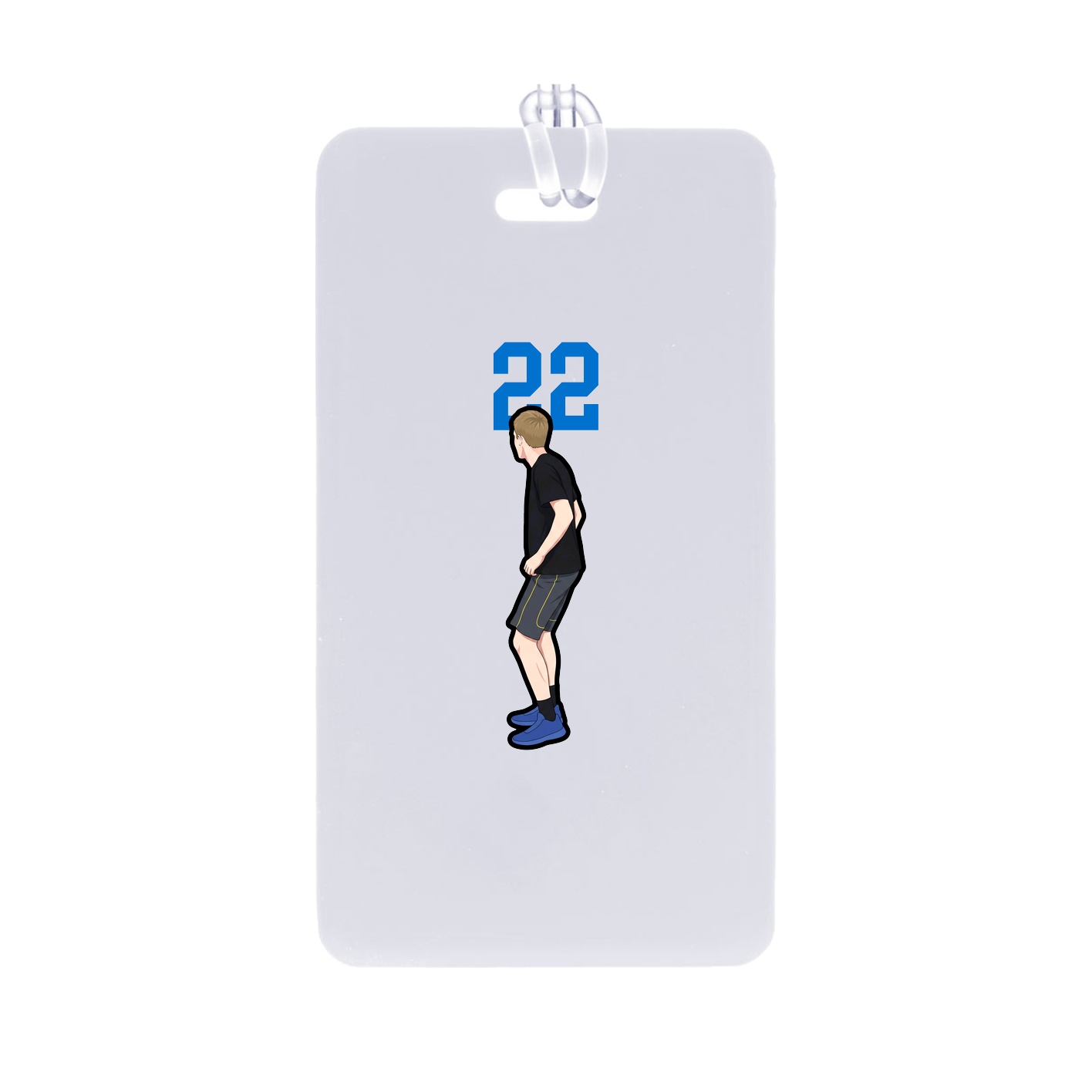 Bag Tag — Number Top in Classic