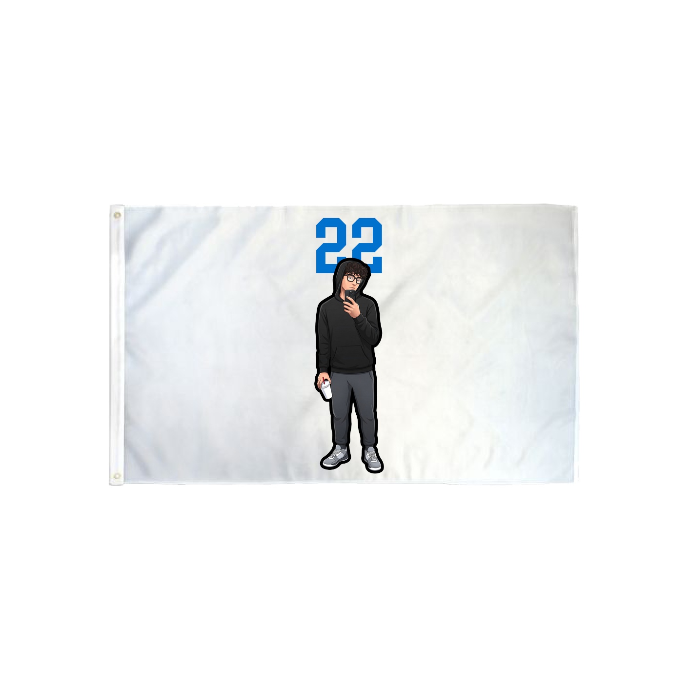 3x5 Flag — Number Top in Classic