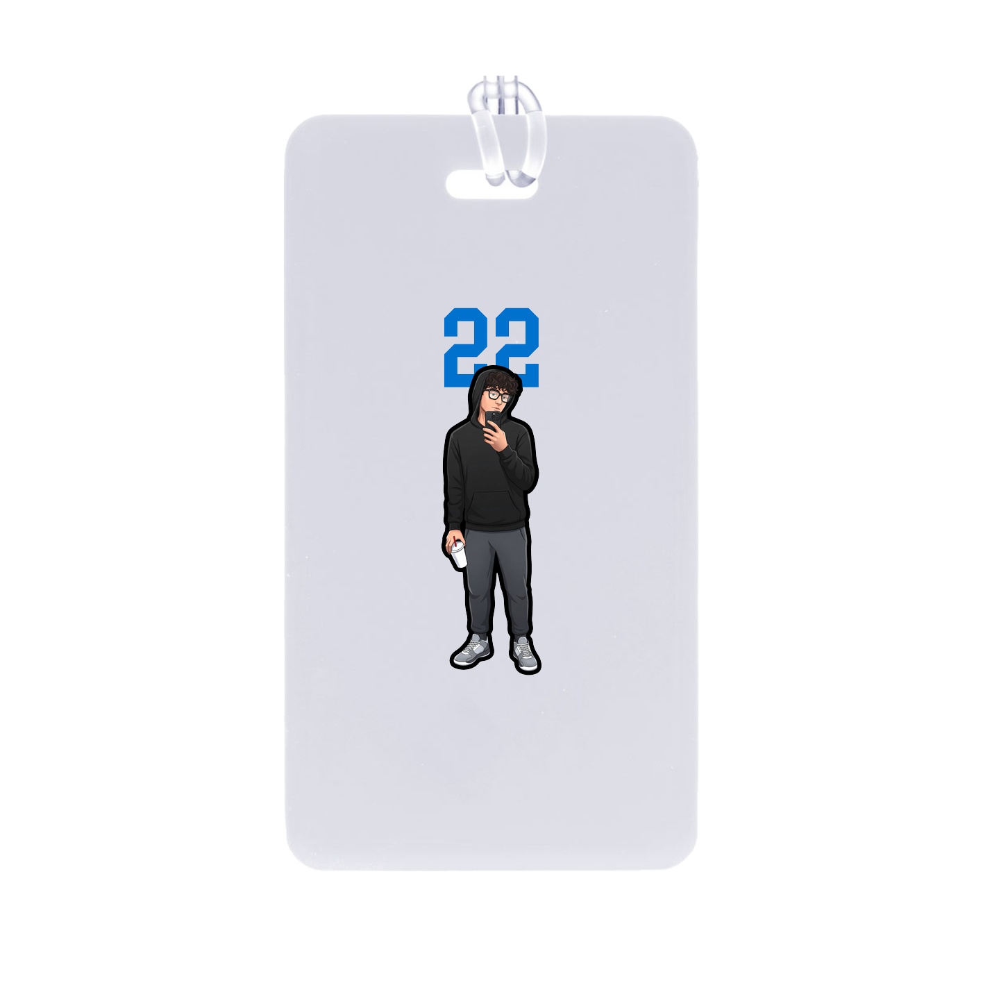Bag Tag — Number Top in Classic