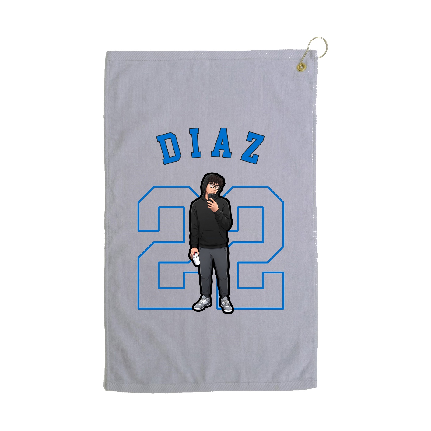 Golf Towel — Shirsey Arch in Grey