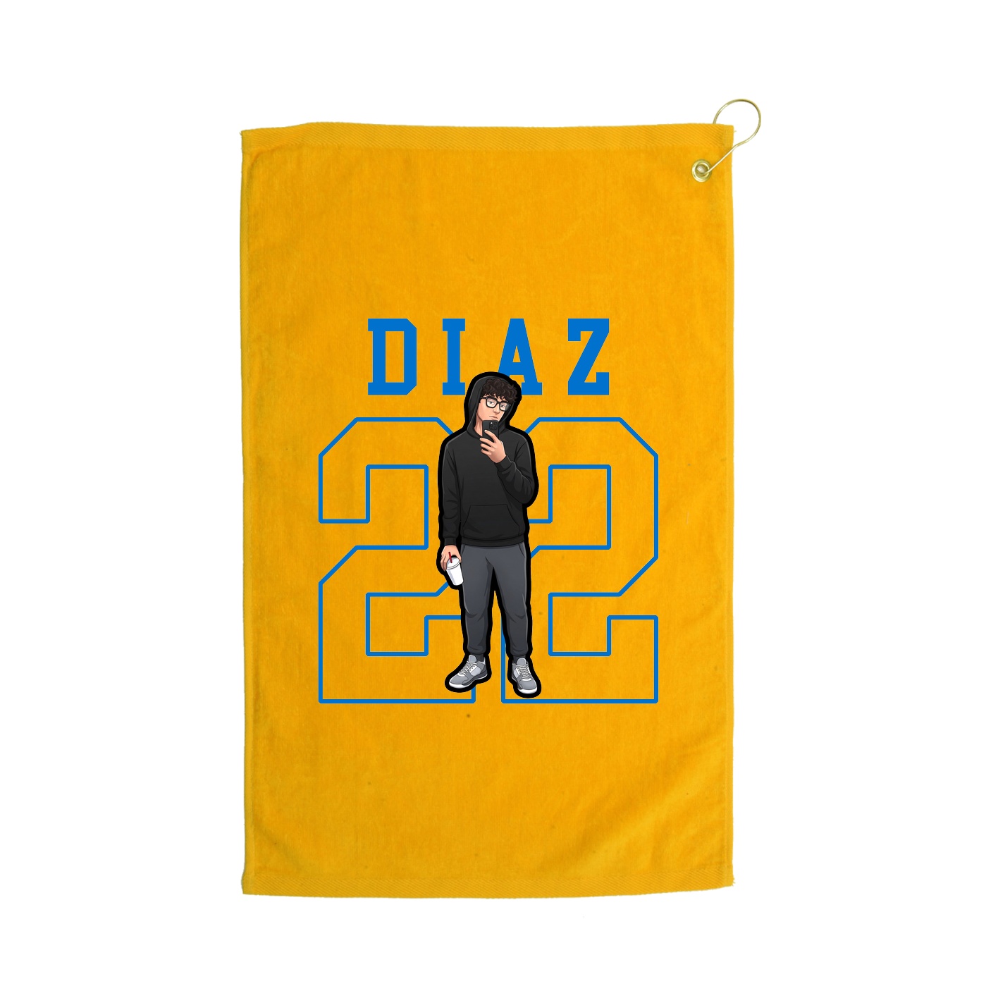 Golf Towel — Shirsey in Gold