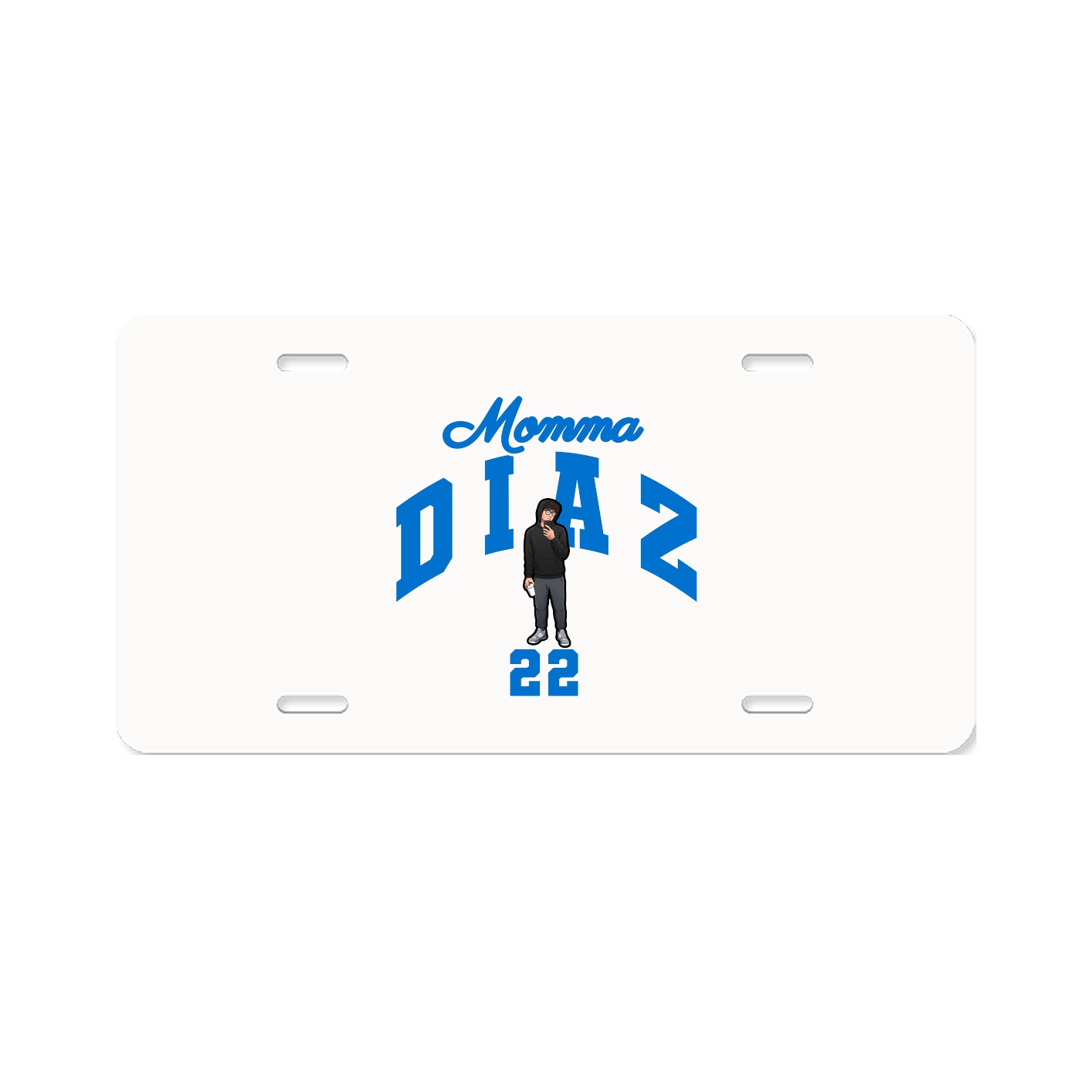 License Plate — Mothers Day Arch in Classic