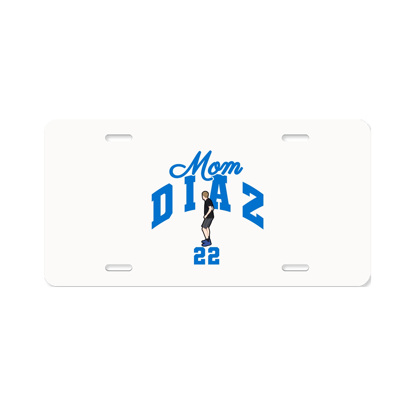 License Plate — Mothers Day Arch in Classic
