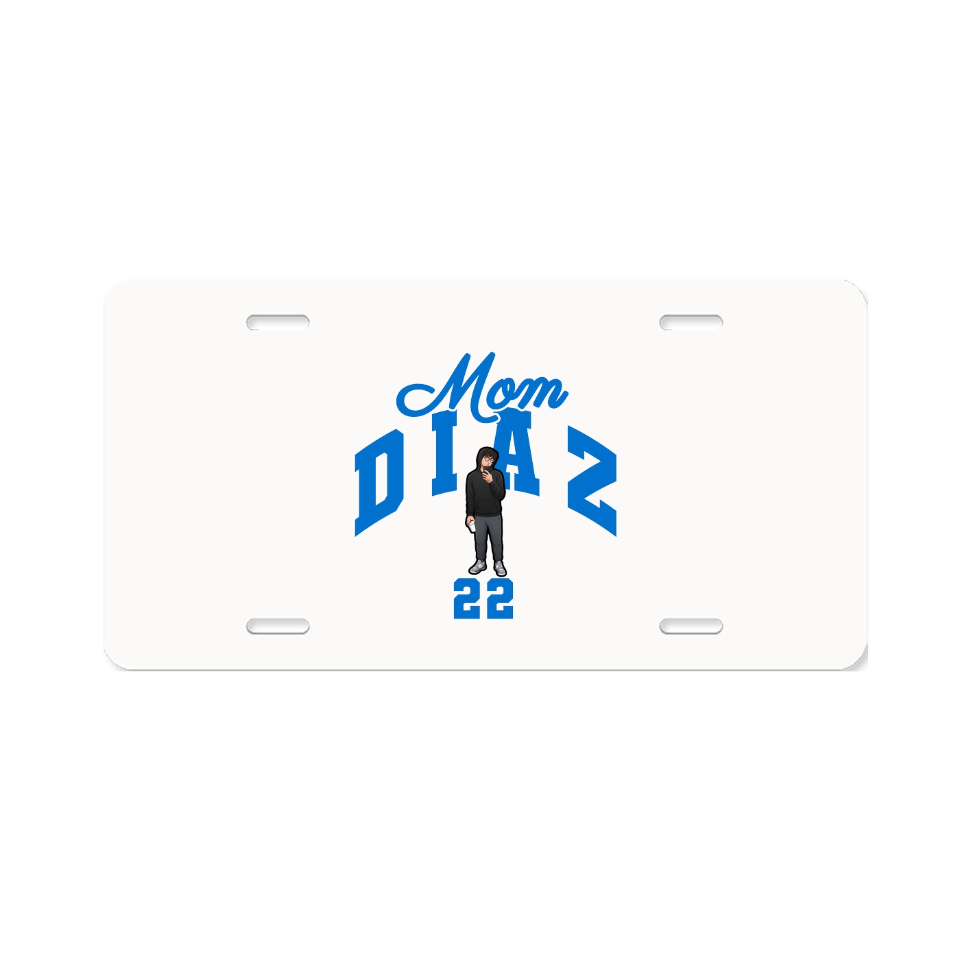 License Plate — Mothers Day Arch in Classic