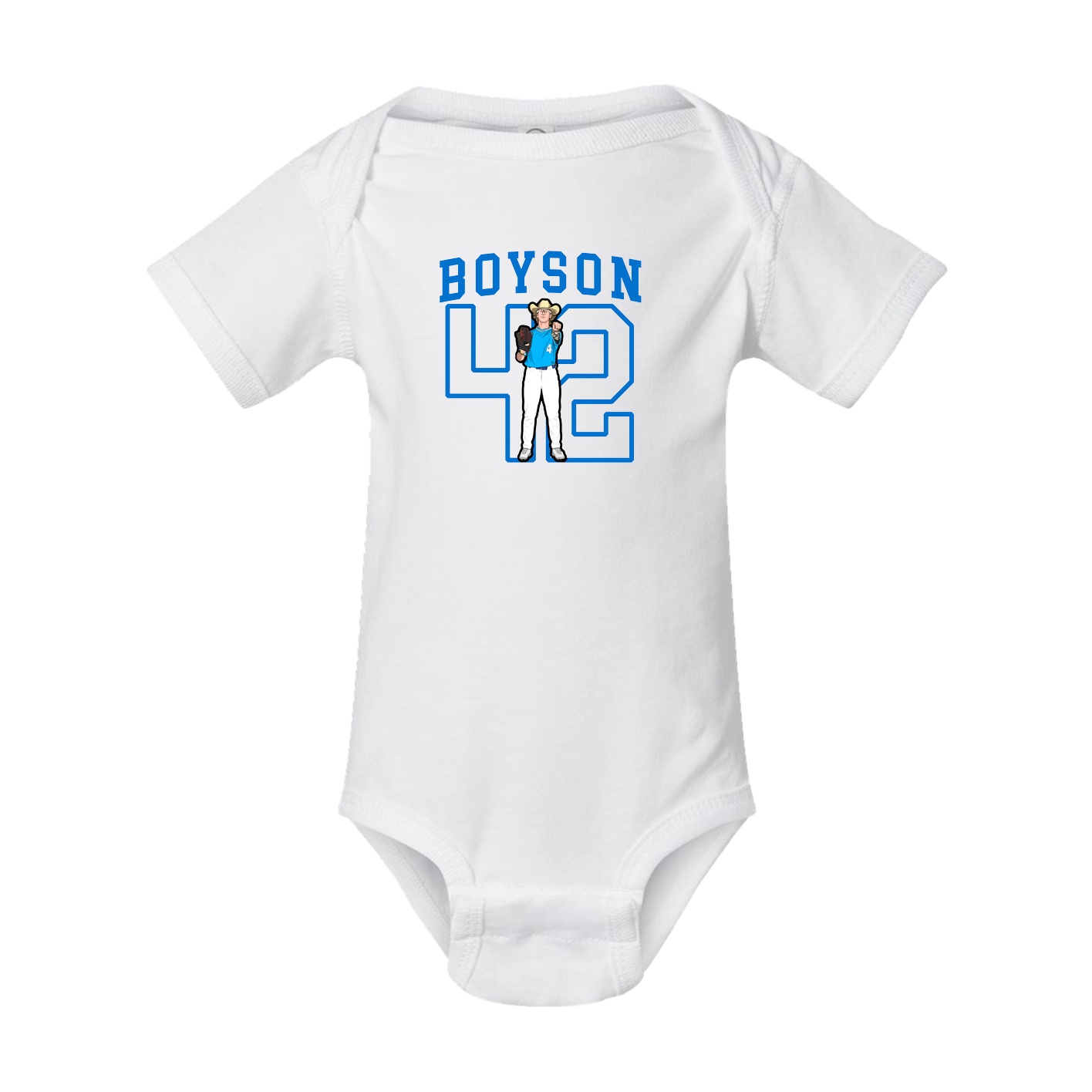 Baby Onesie — Shirsey in White