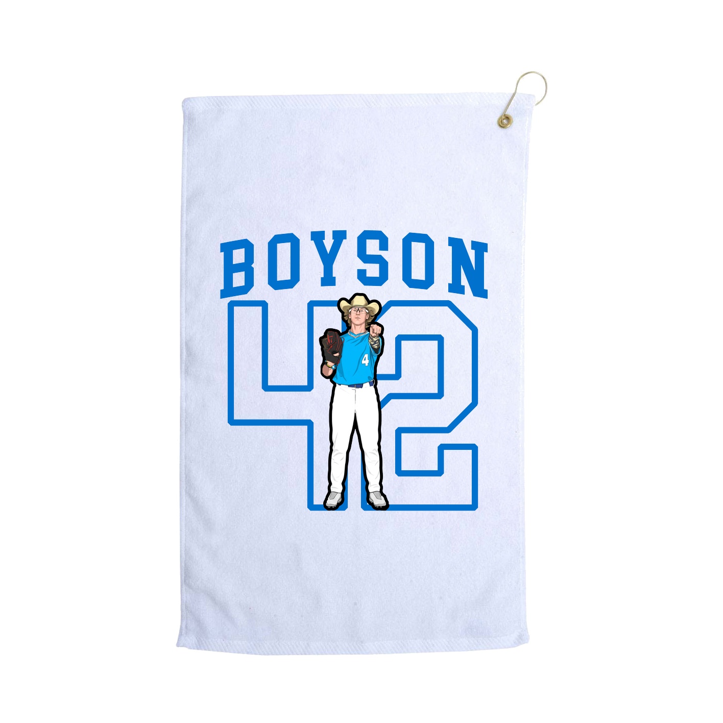 Golf Towel — Shirsey in White