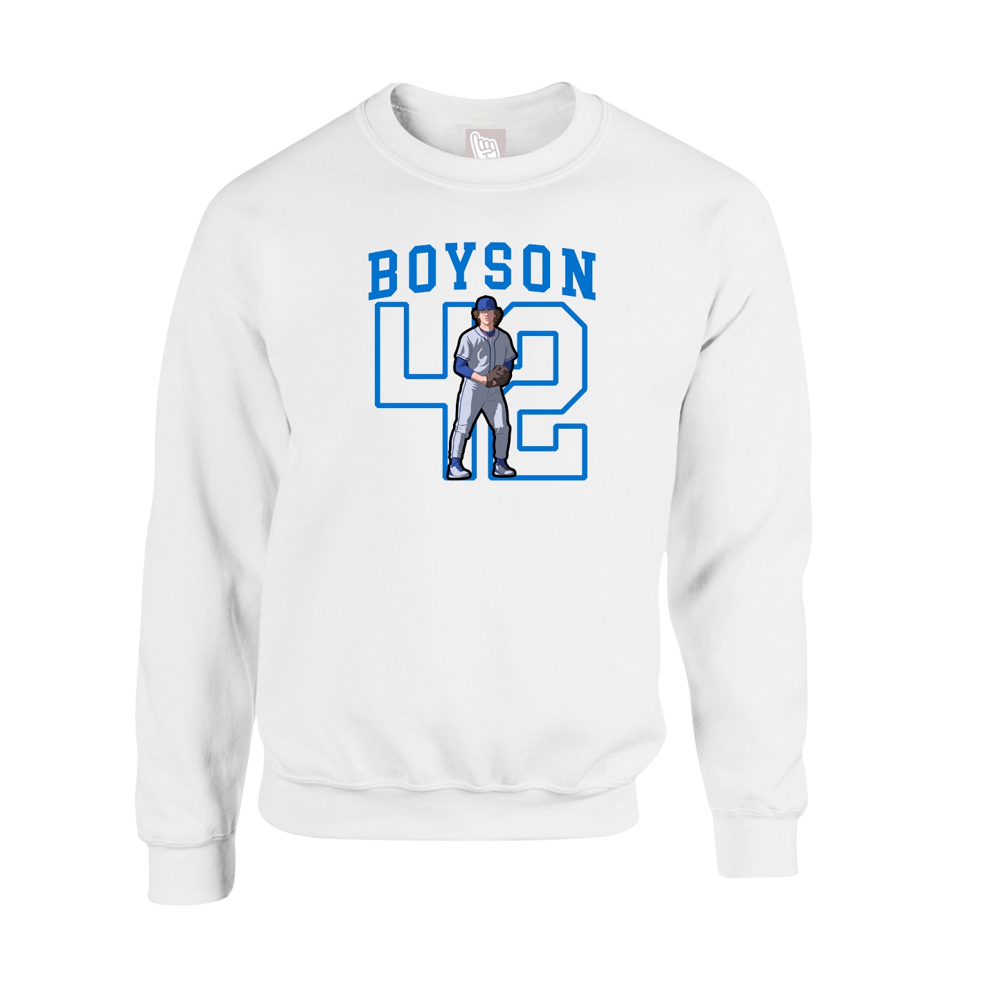 Fleece Crew — Shirsey in White