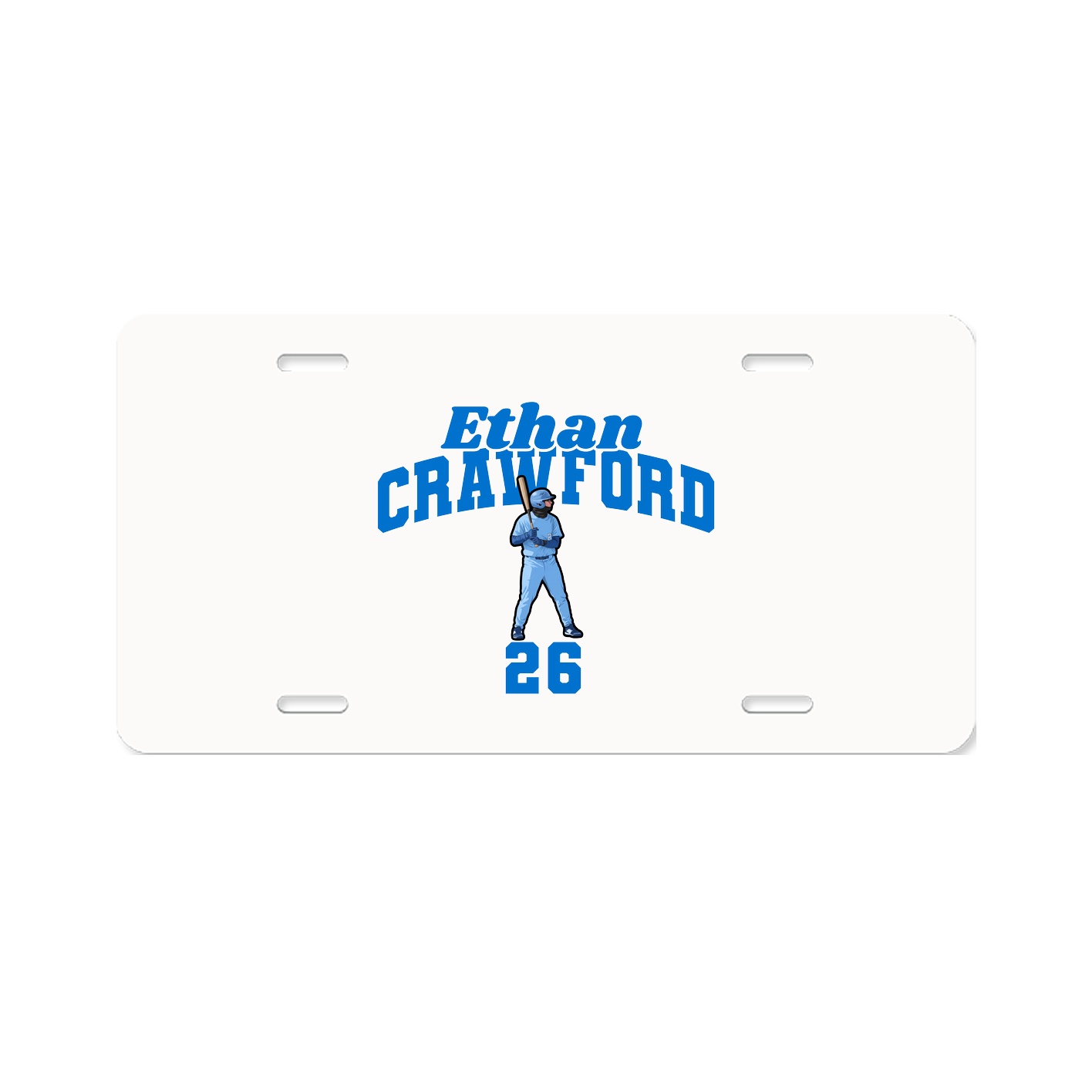 License Plate — Signature Arch in Classic
