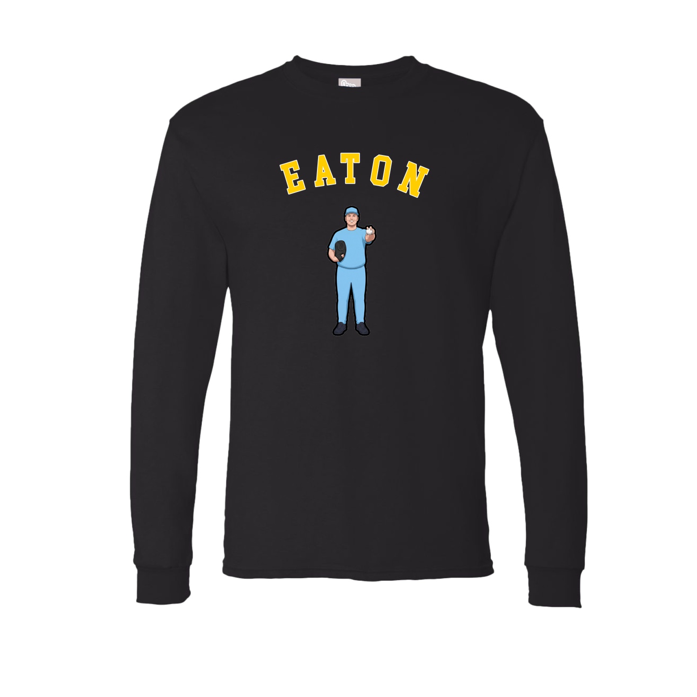 Long Sleeve Tee — Shirsey Arch in Black