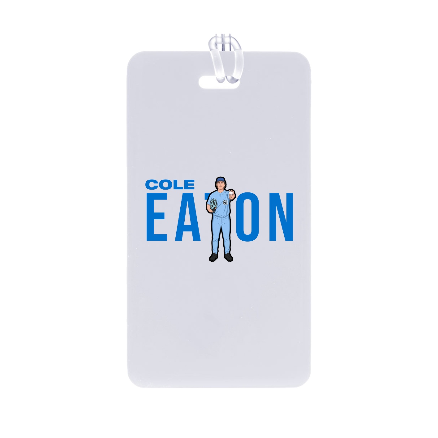 Bag Tag — Player Name in Classic