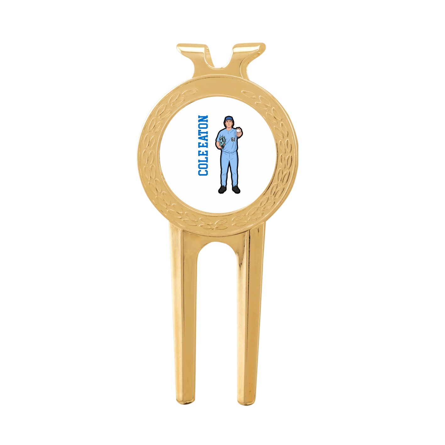 Divot Tool with Ball Marker — Name Vertical in Classic