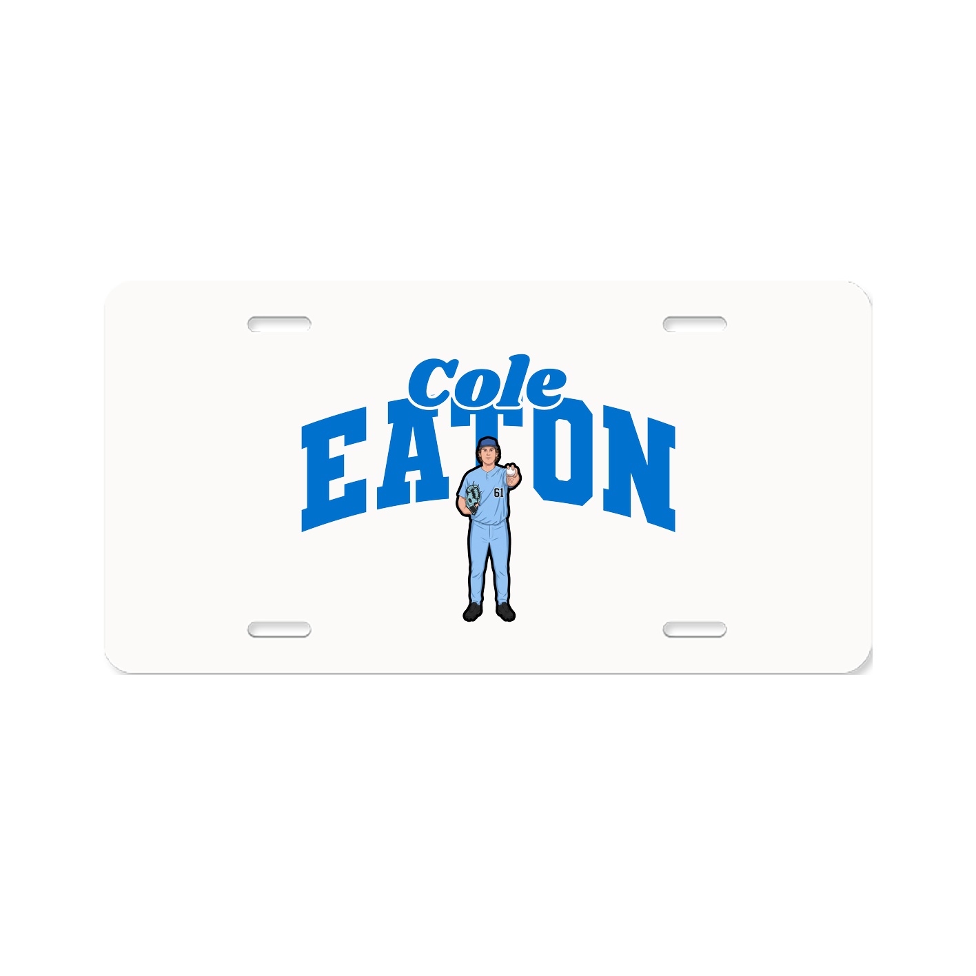 License Plate — Signature Arch in Classic