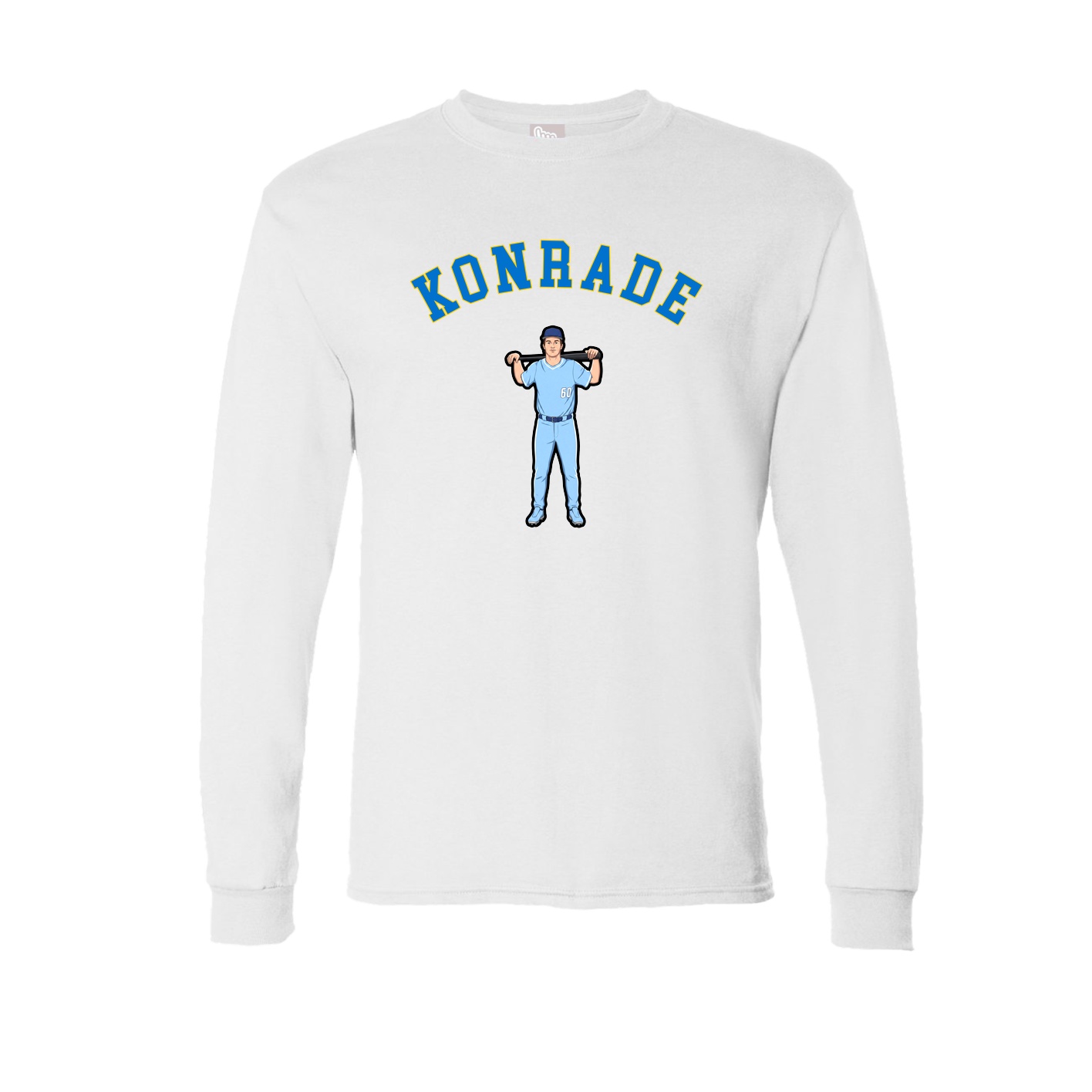 Long Sleeve Tee — Shirsey Arch in White