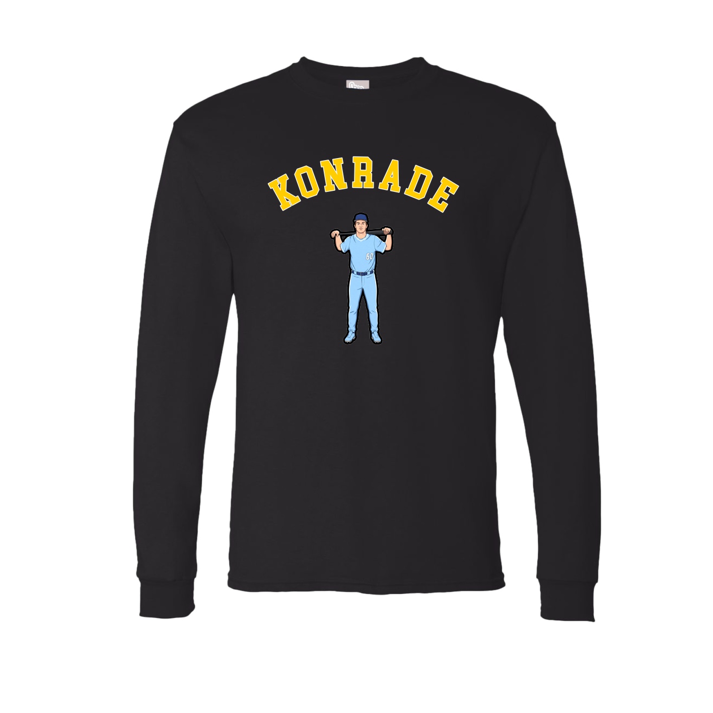 Long Sleeve Tee — Shirsey Arch in Black