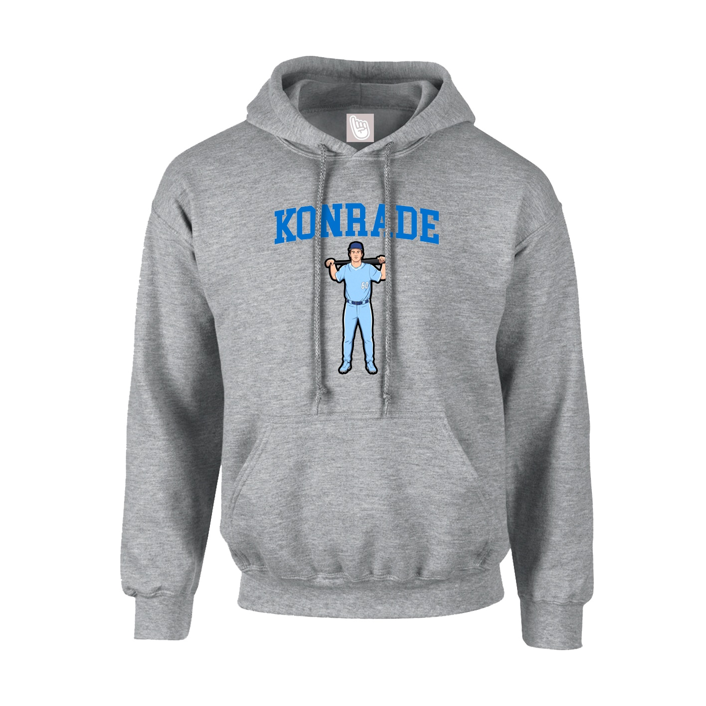 Hoodie — Shirsey in Grey